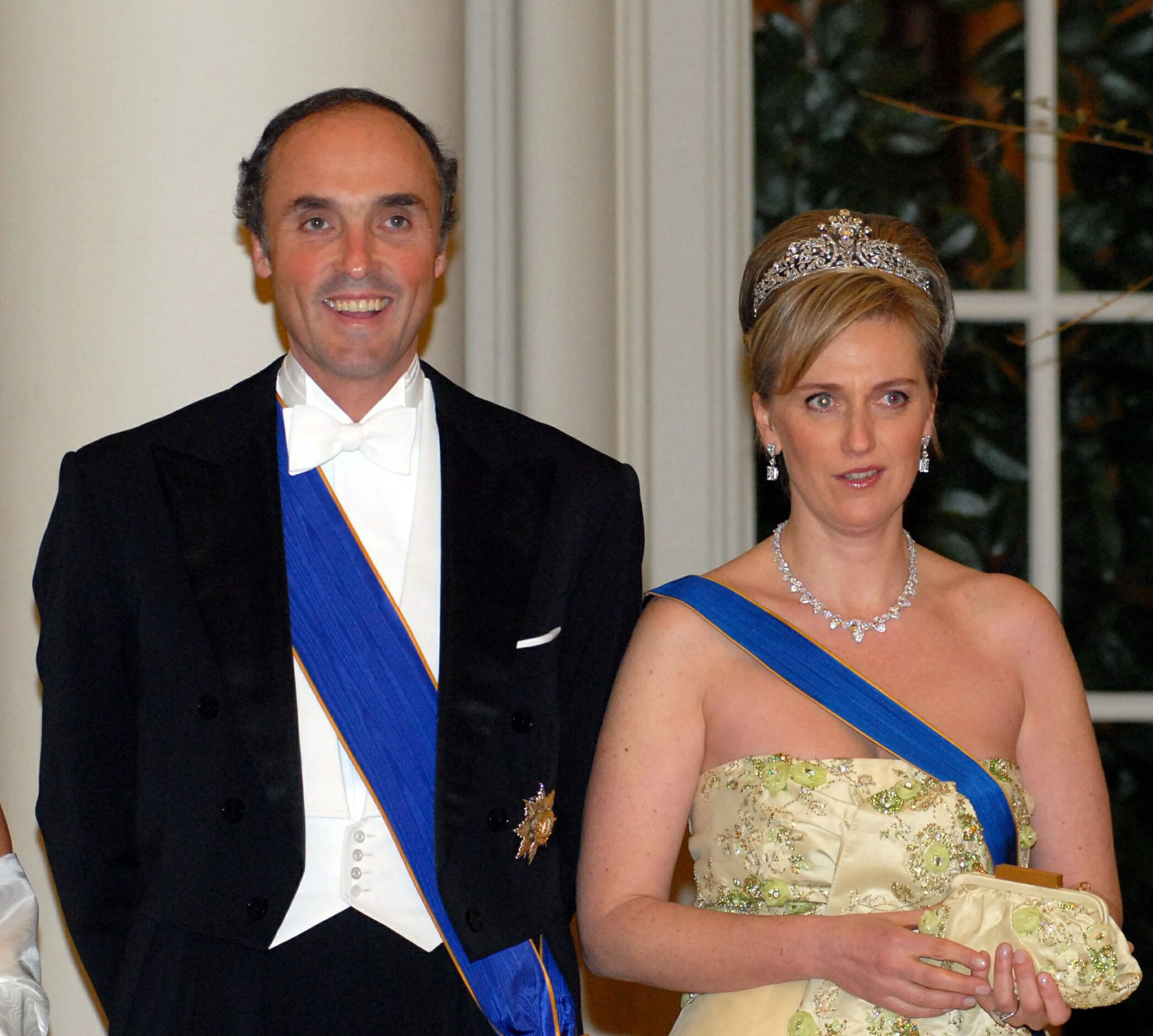 Bij een galadiner in 2007.