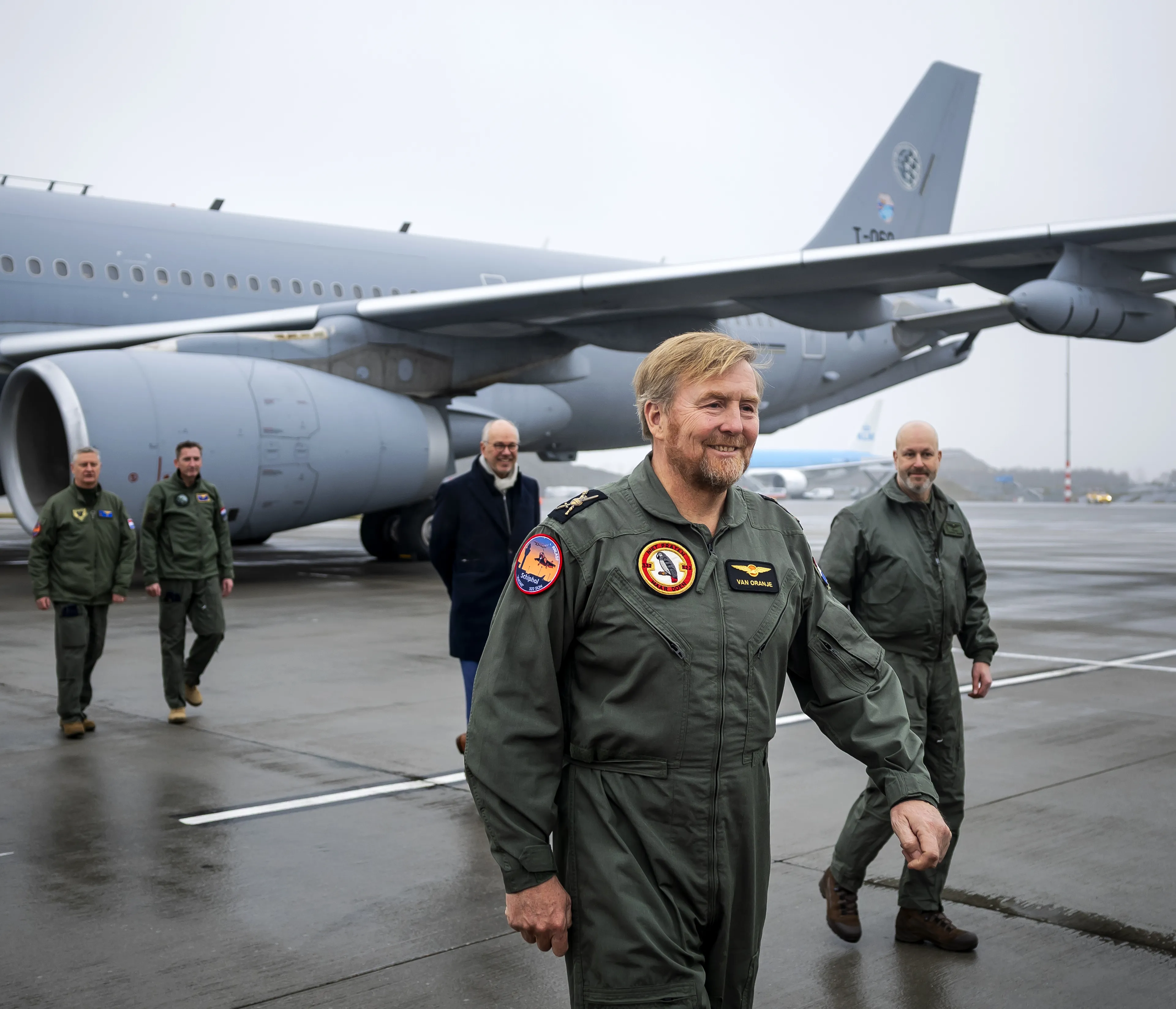Koning Willem-Alexander bezoekt een oefening van de Koninklijke Luchtmacht (2026).
