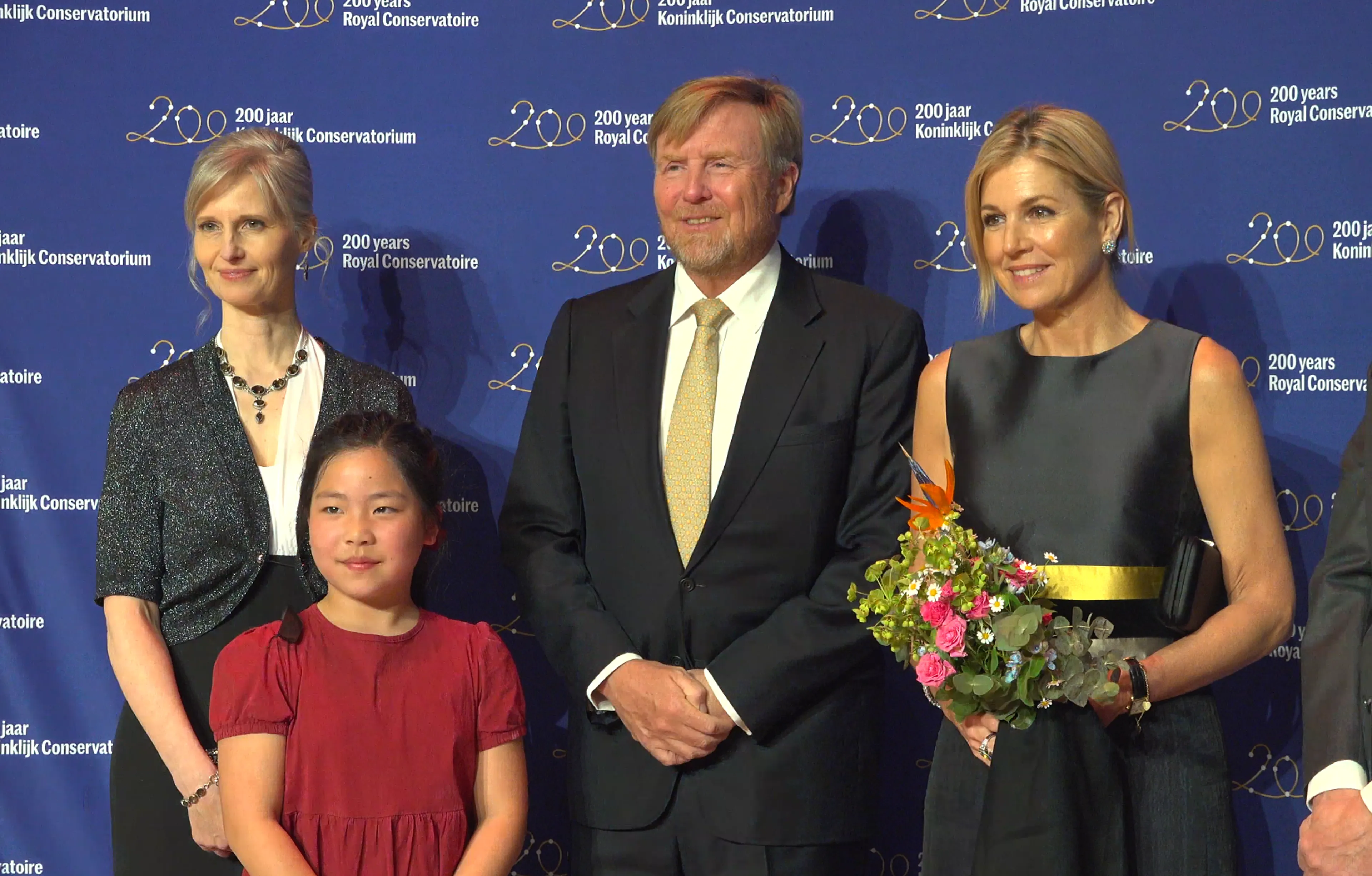 Koningspaar geniet van muzikale avond in Den Haag