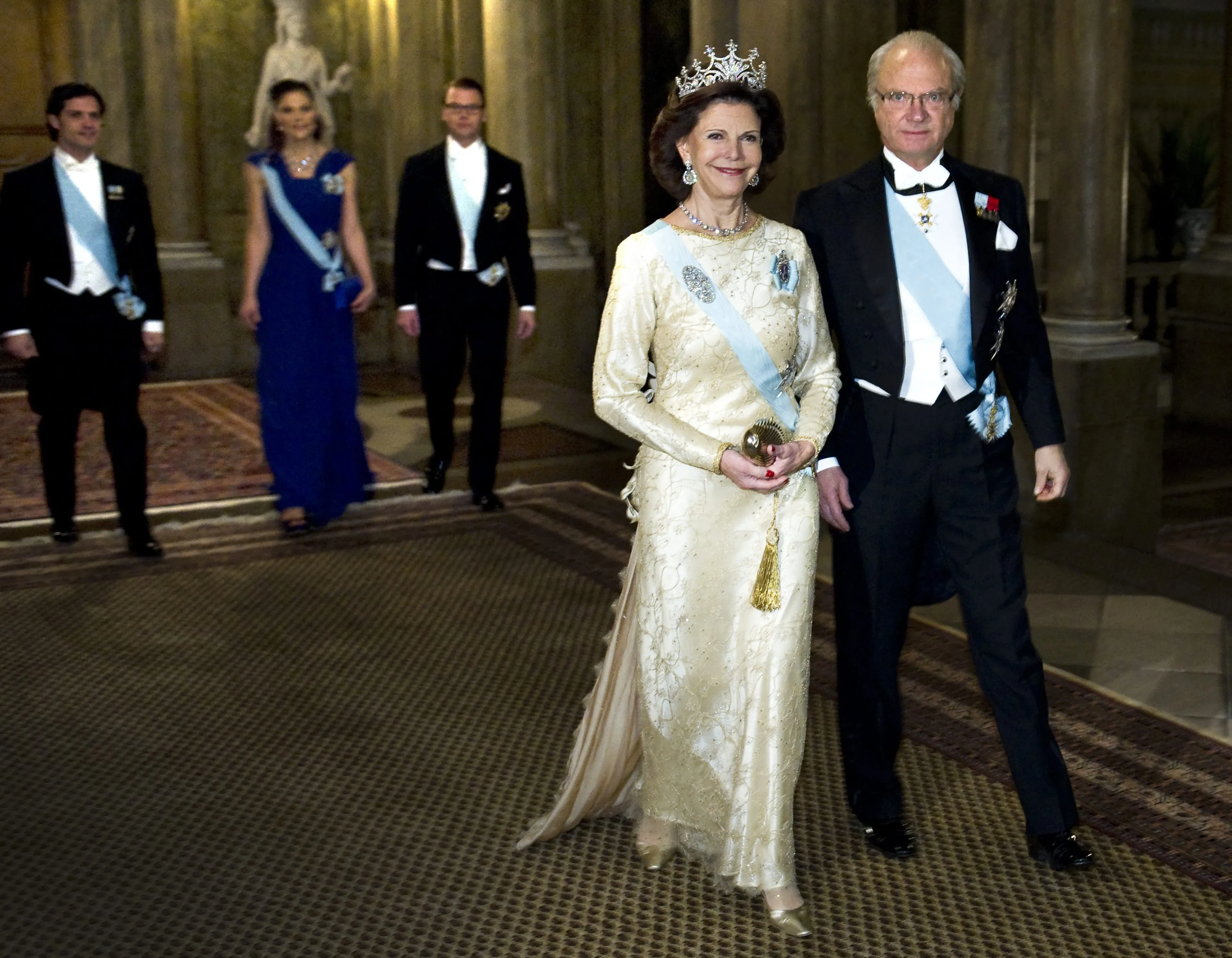 Het koningspaar vlak nadat het boek uitkwam (2010).