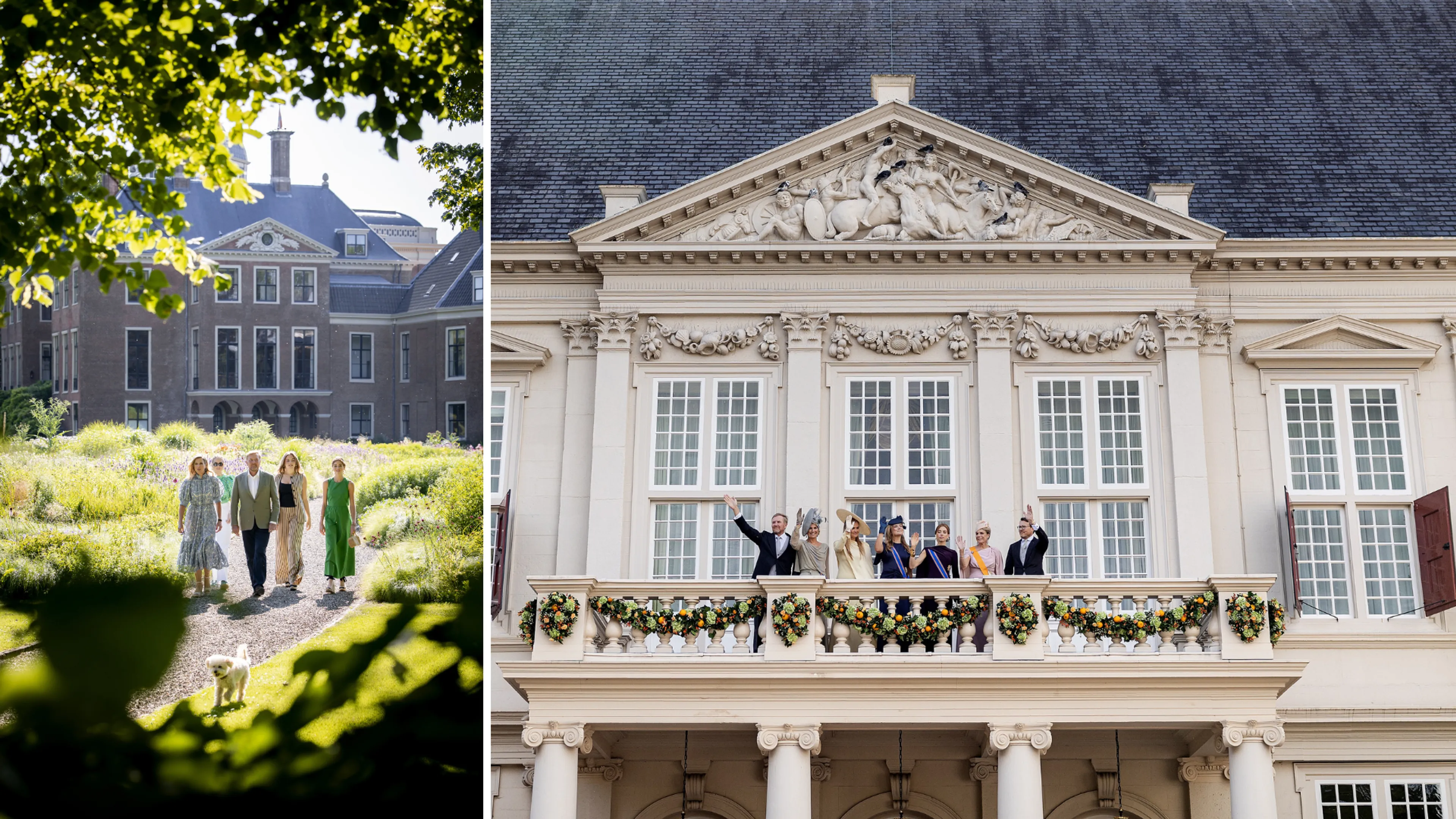 Welke paleizen heeft de koninklijke familie tot haar beschikking?
