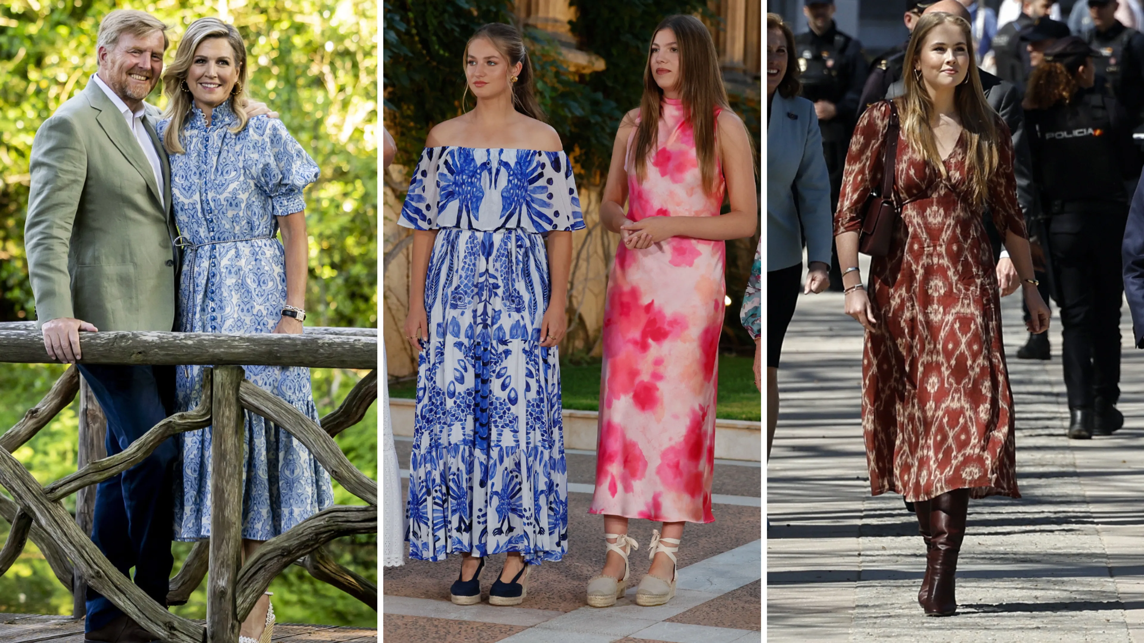 Van lente tot zomer: dit zijn de fleurigste jurken van de royals