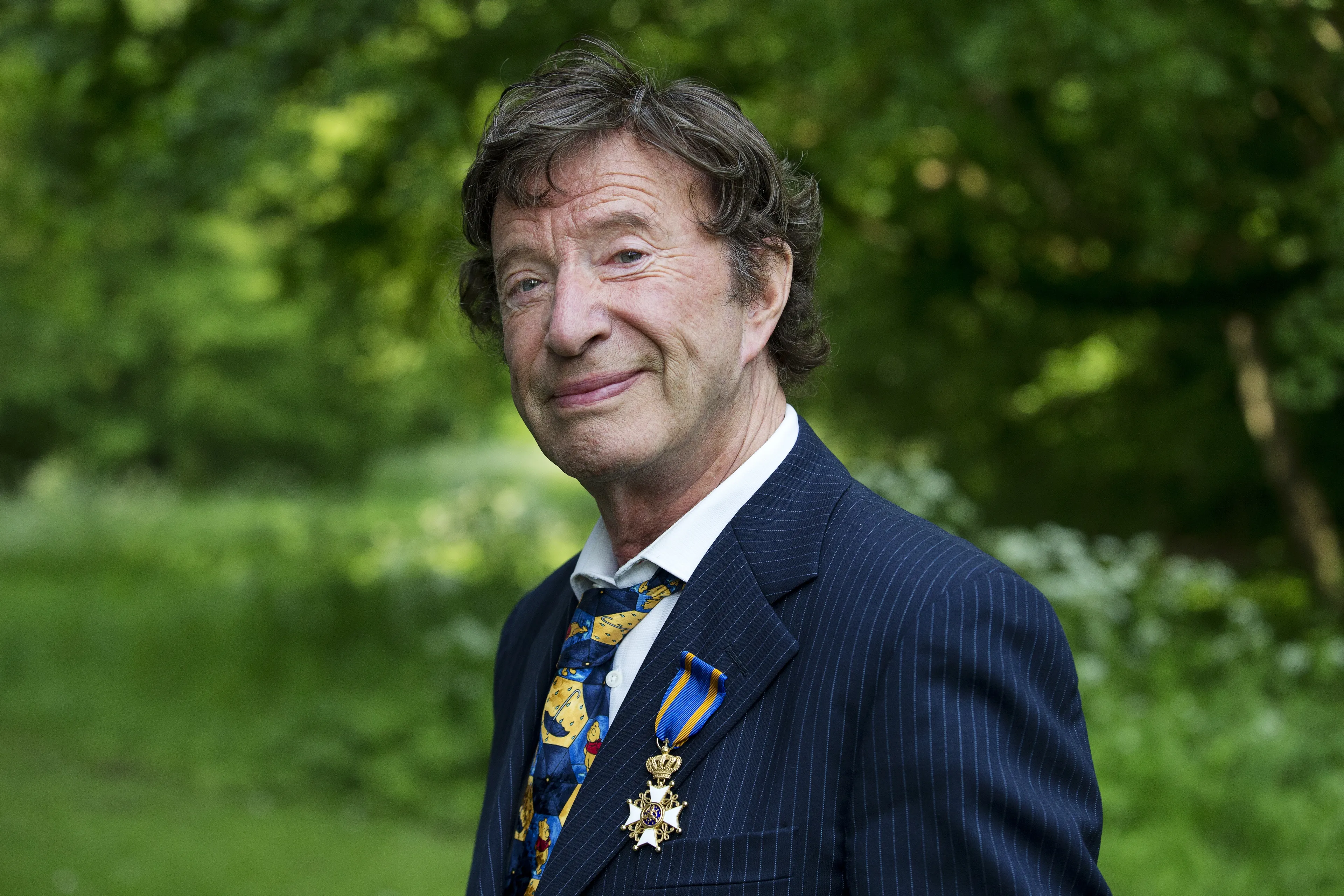 Laurens van Rooyen pianist en componist werd Ridder in de Orde van de Nederlandse Leeuw (2014).