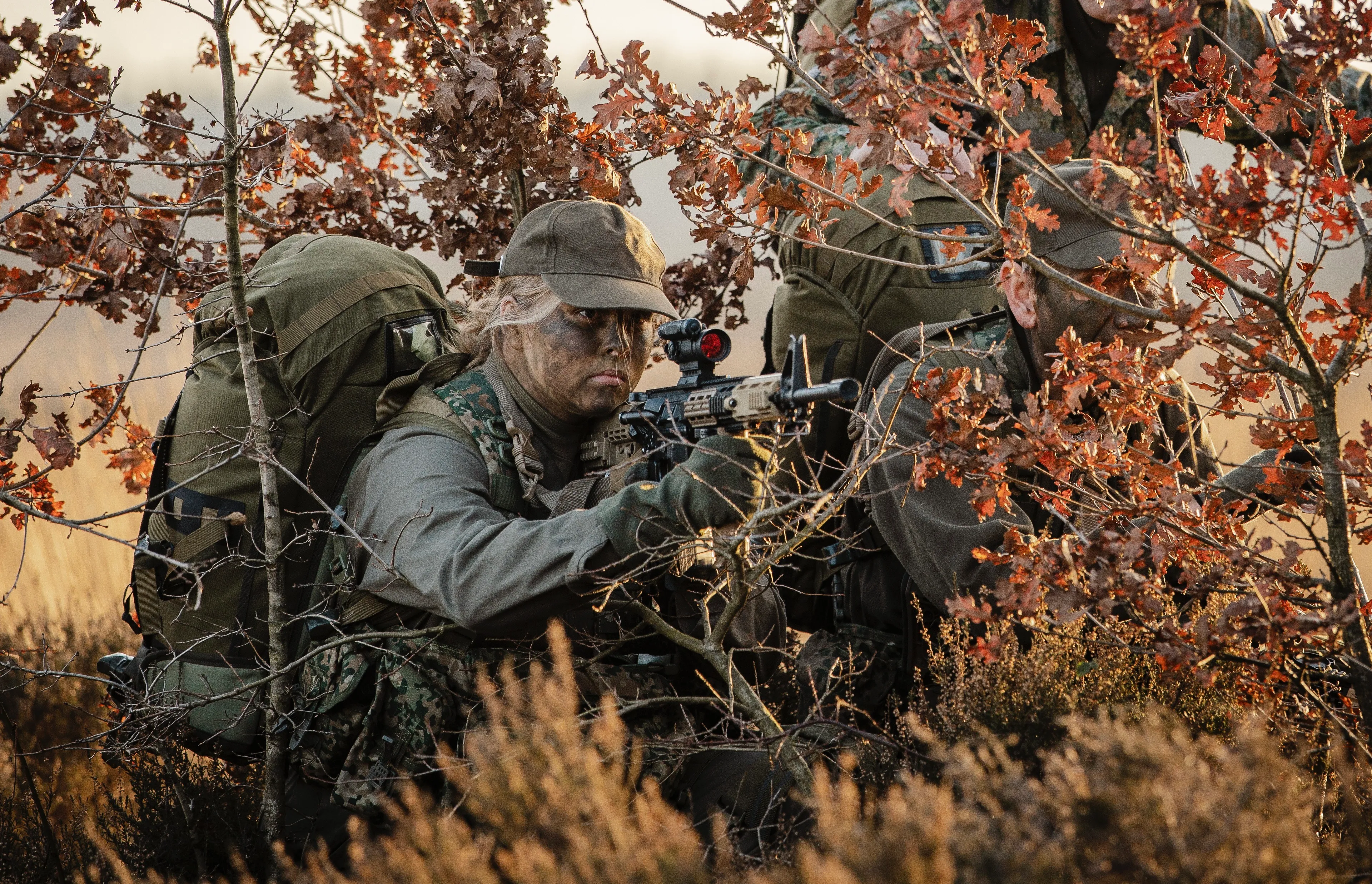 Prinses Amalia tijdens de AMO.