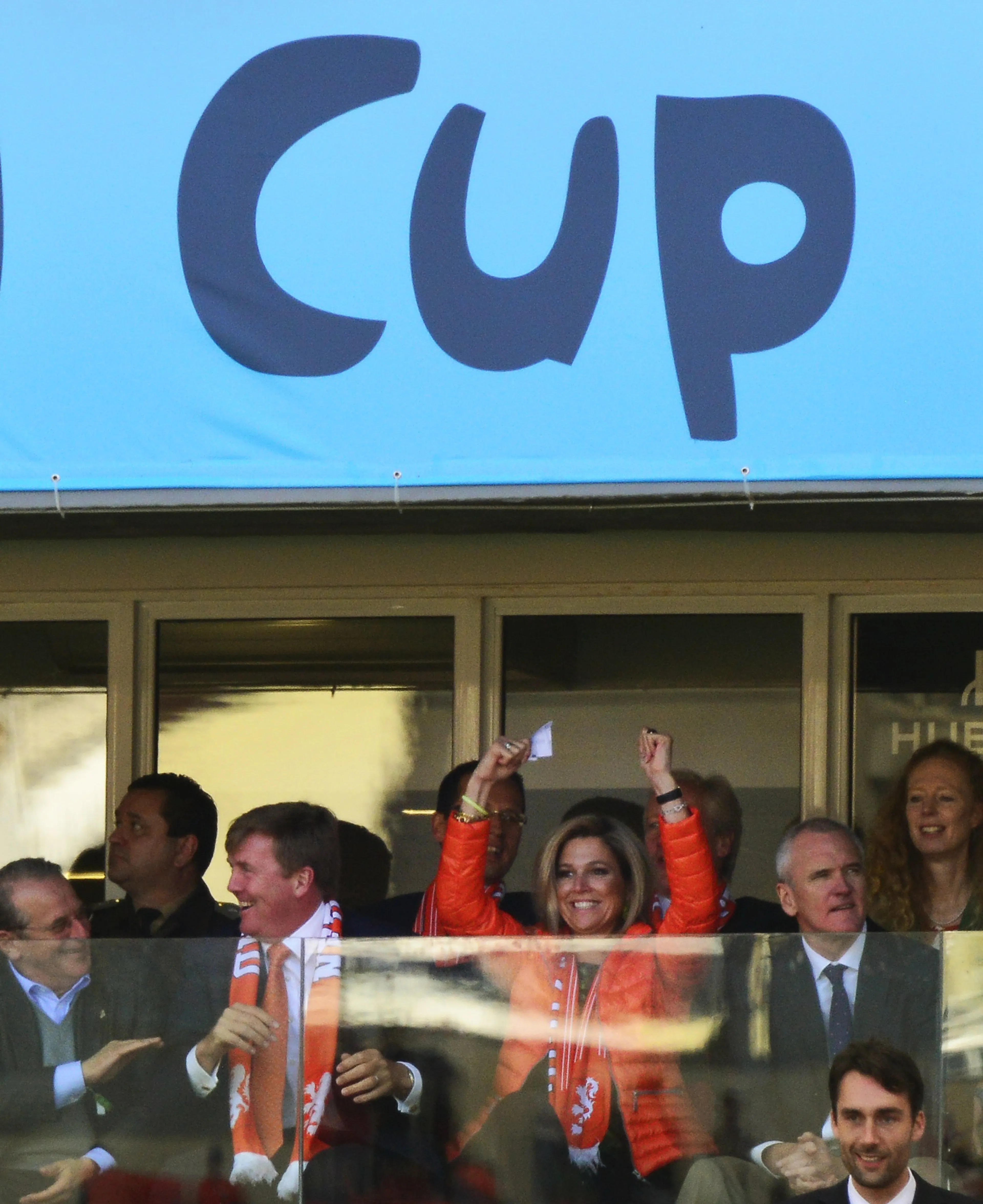 Ook Máxima was erg enthousiast.