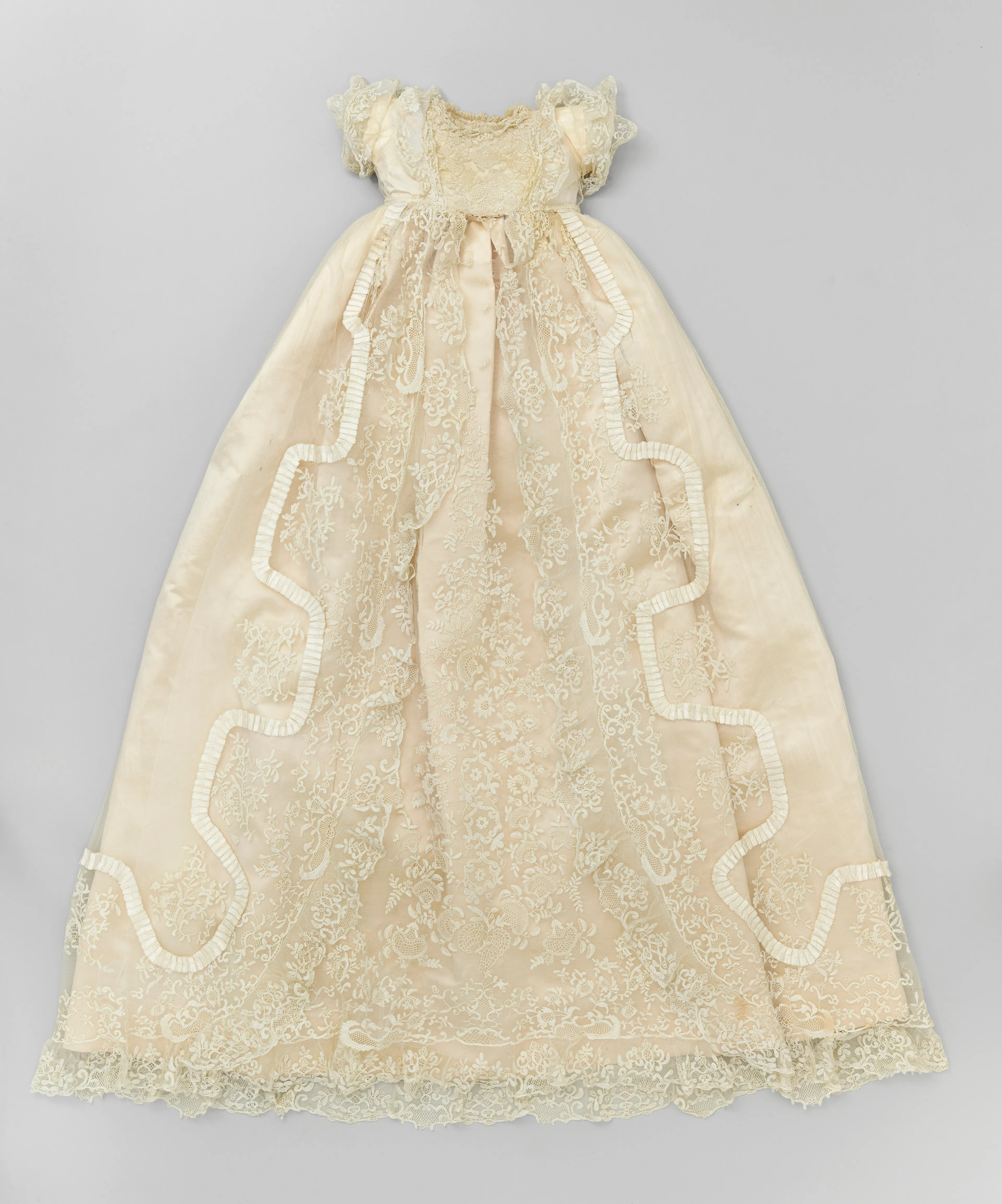 De doopjurk van koningin Elizabeth.