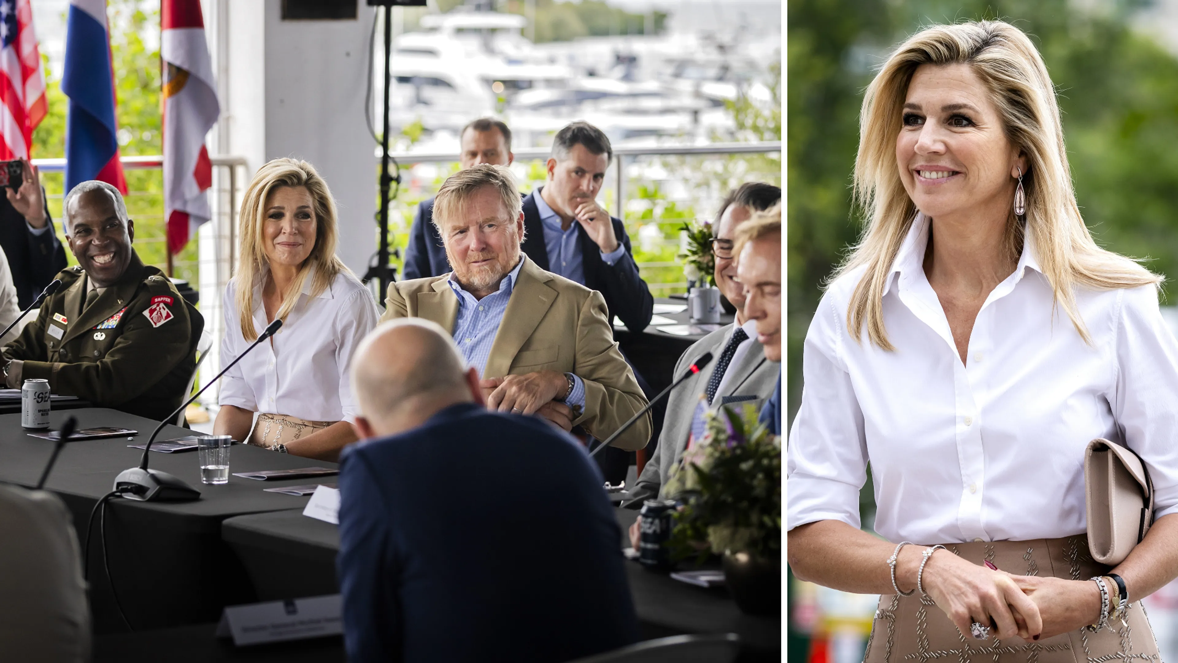 Koningin Máxima transformeert bekende rok met één simpel kledingstuk