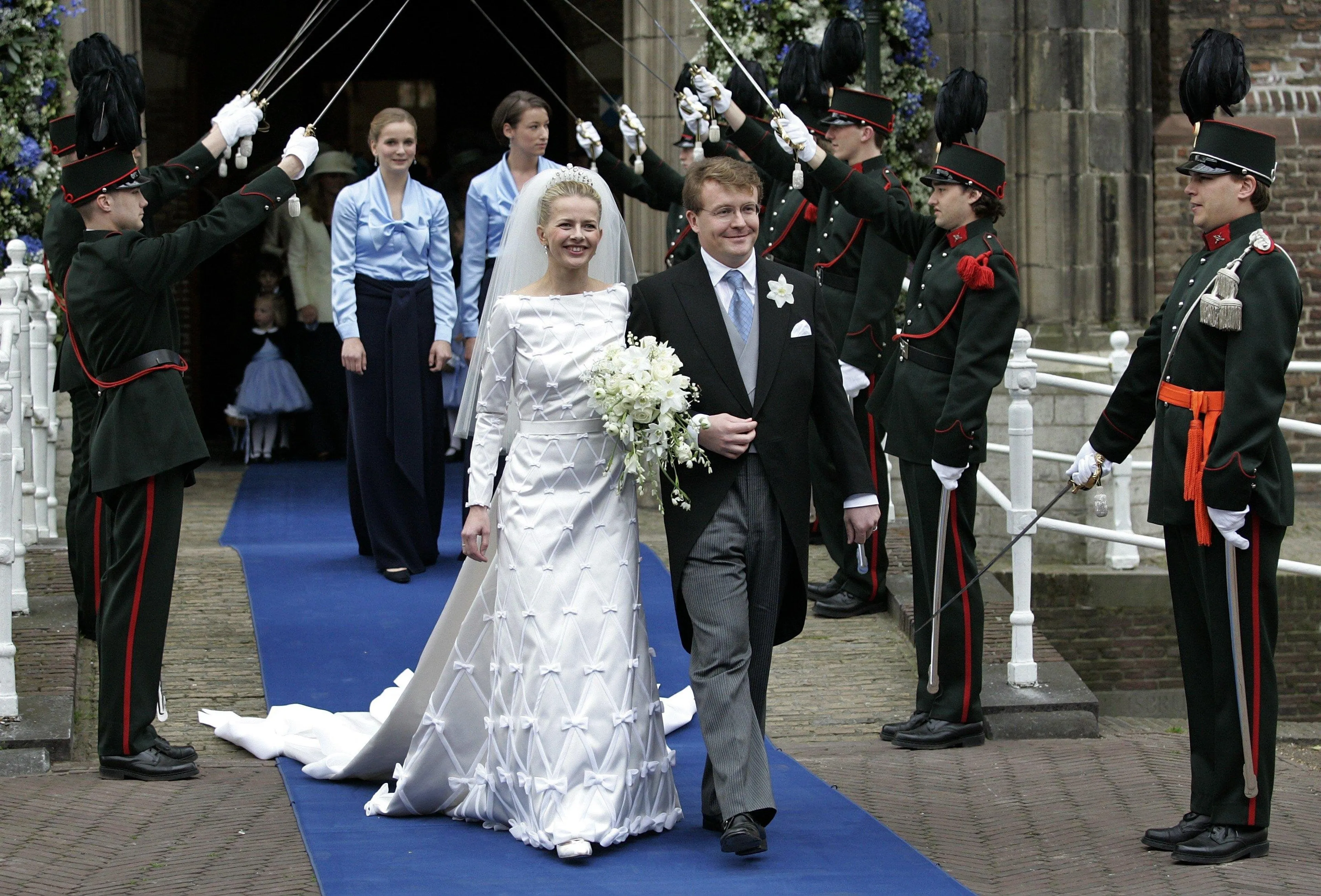 Het huwelijk van prins Constantijn en prinses Mabel (2004).