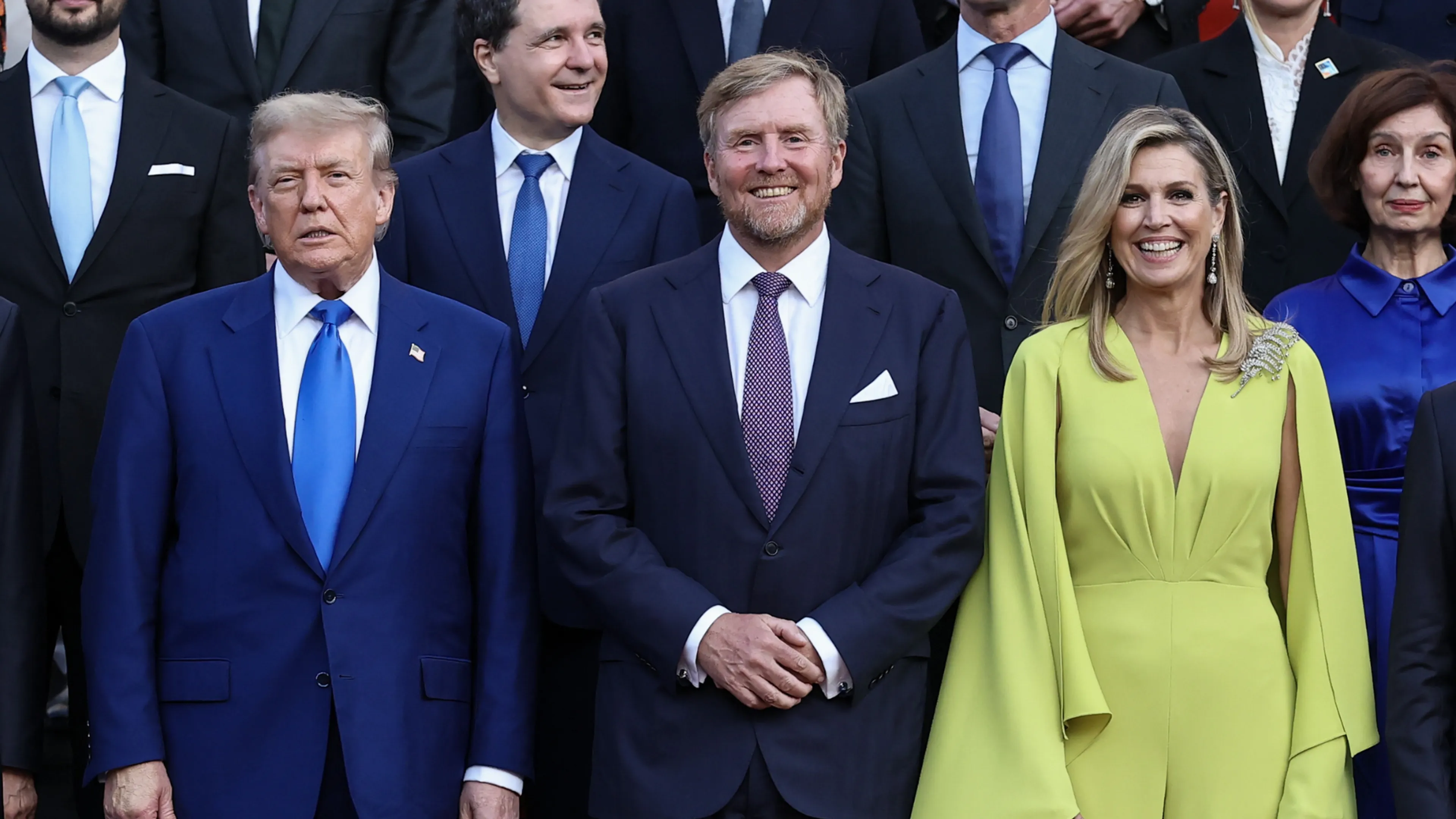 Welke band hebben de koning en koningin met president Donald Trump?