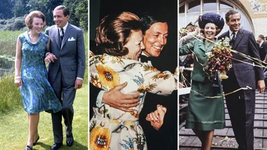 Bekijk de liefste foto's van prinses Beatrix en prins Claus