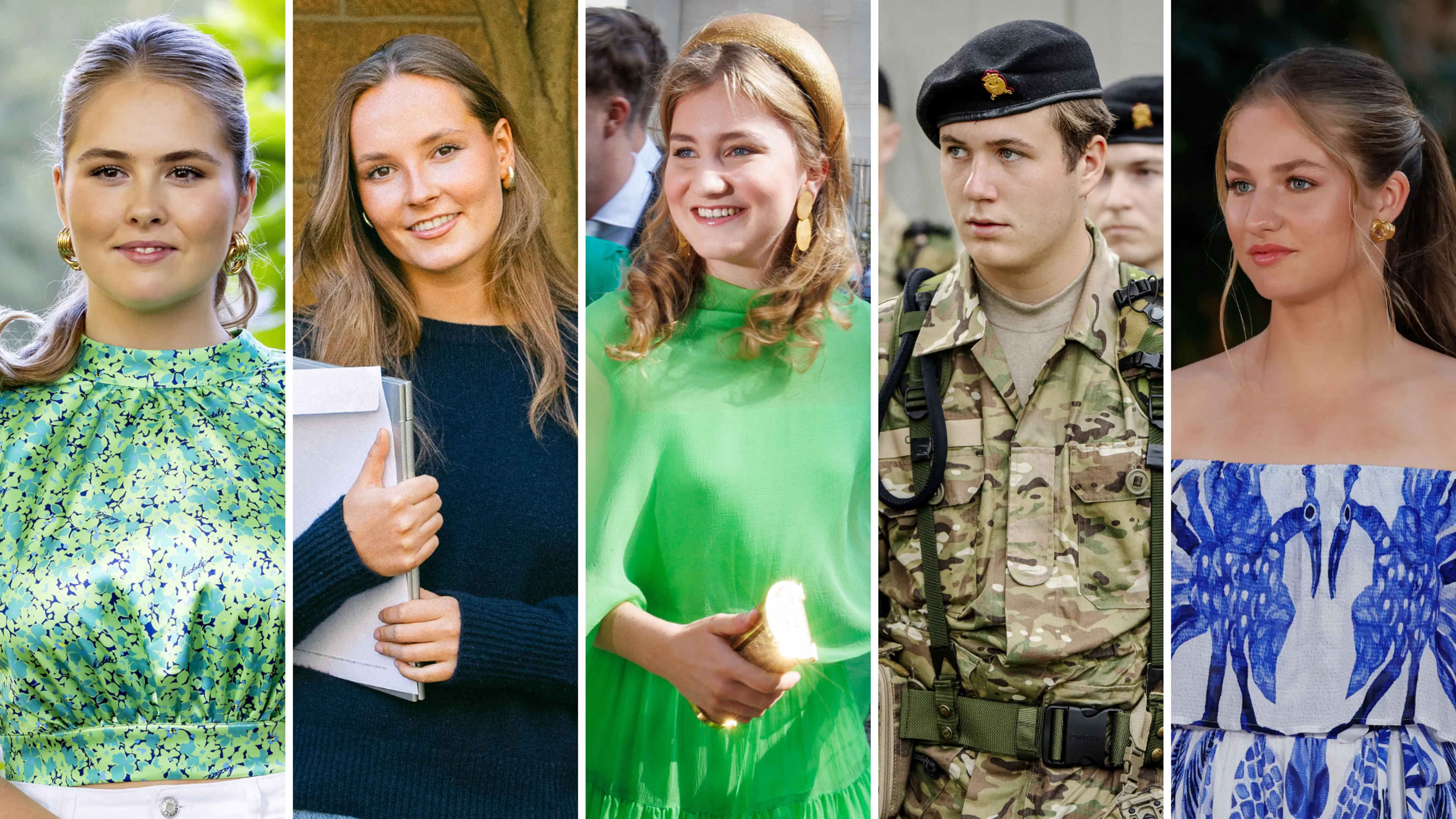 Feesten, werken en ontspannen: dít deden de troonopvolgers deze zomer