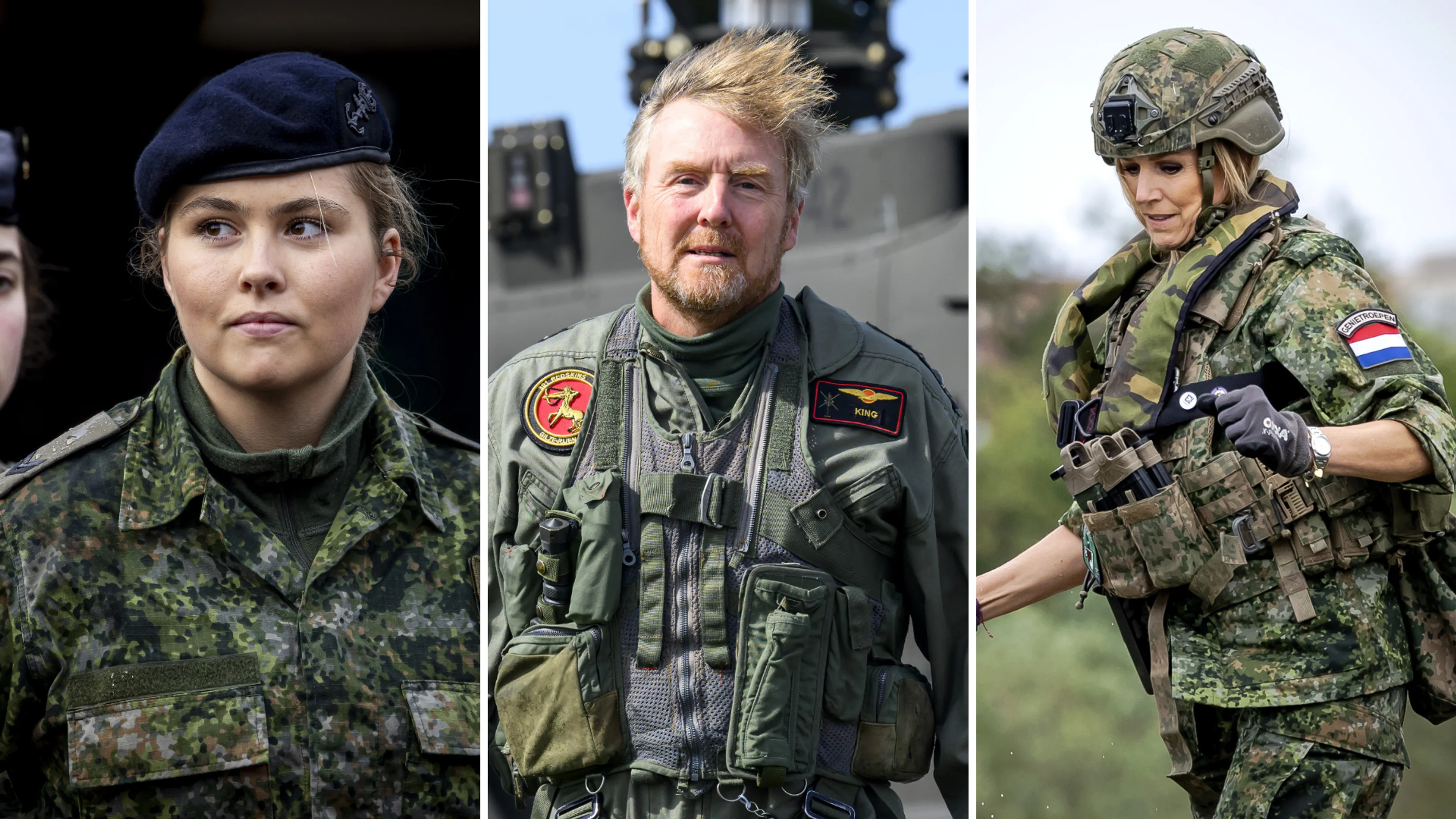 Wie hebben er naast koningin Máxima nog meer hechte banden met de krijgsmacht?