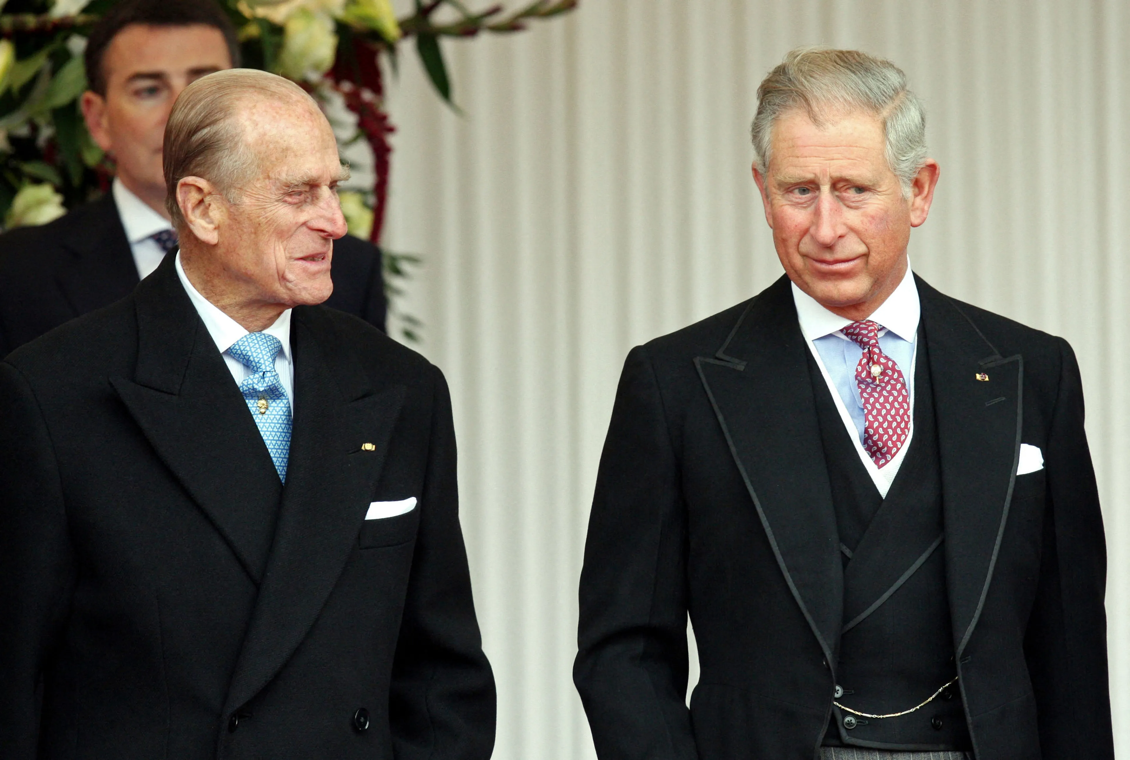 Charles en Philip in 2010.