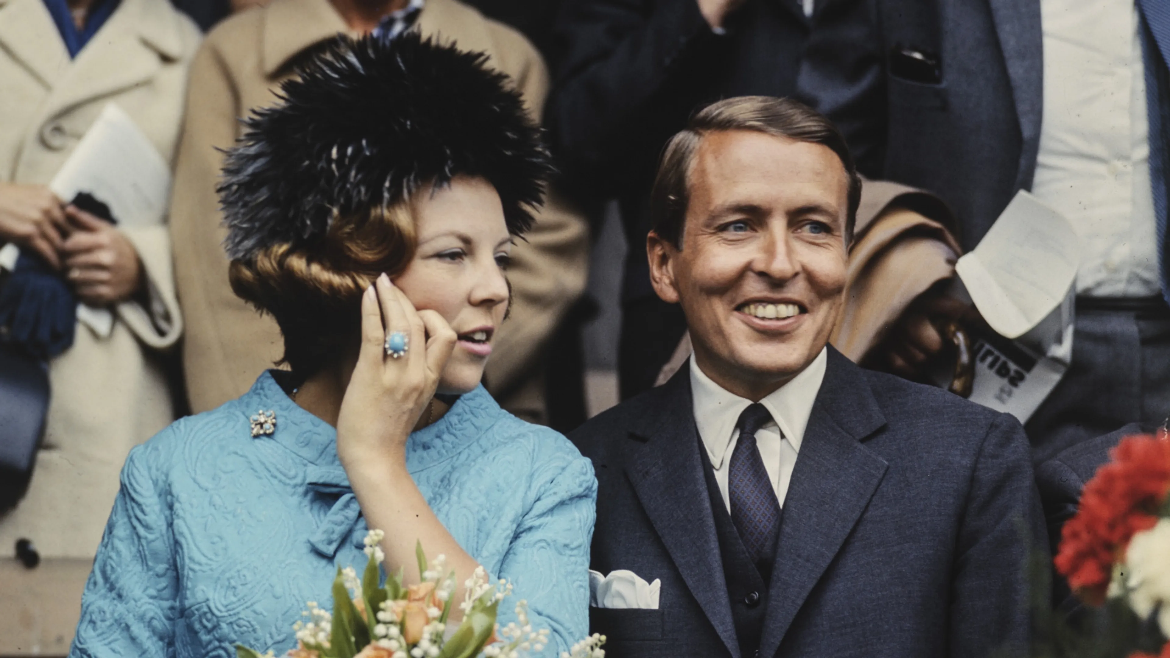Zó ervoeren prinses Beatrix en prins Claus de commotie rondom hun huwelijk