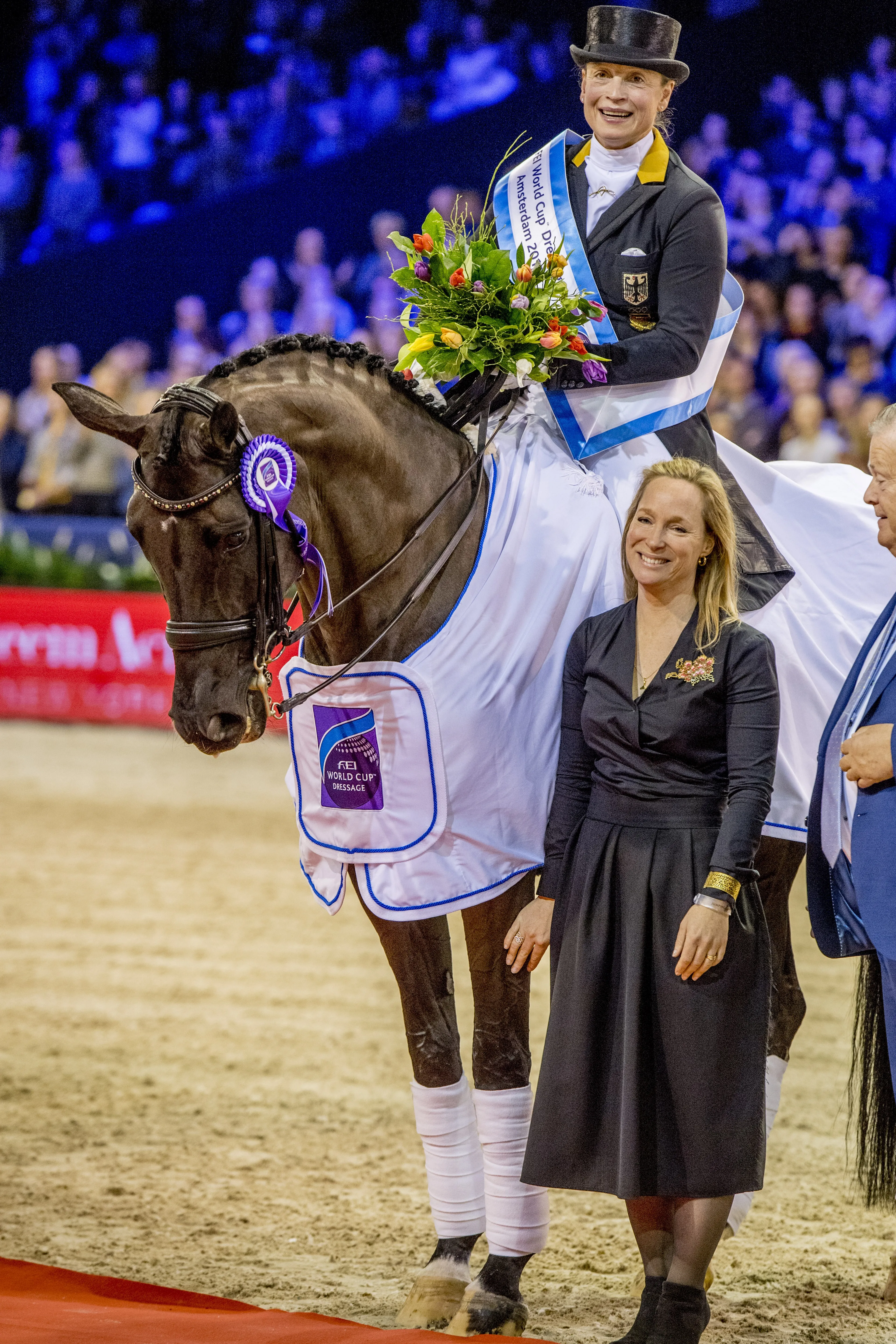 Prinses Margarita is beschermvrouwe van Jumping Amsterdam.