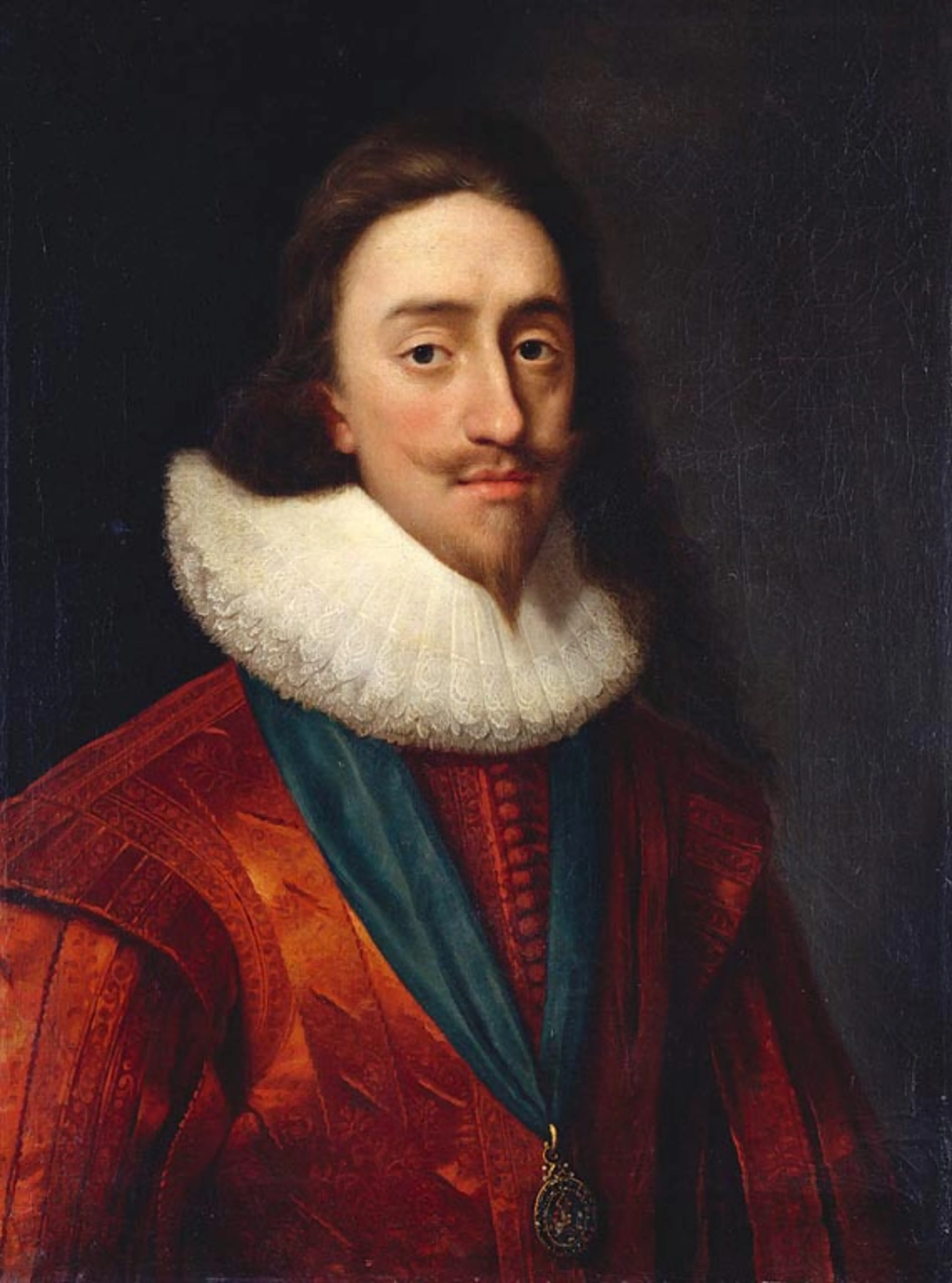 Een schilderij van koning Charles I.