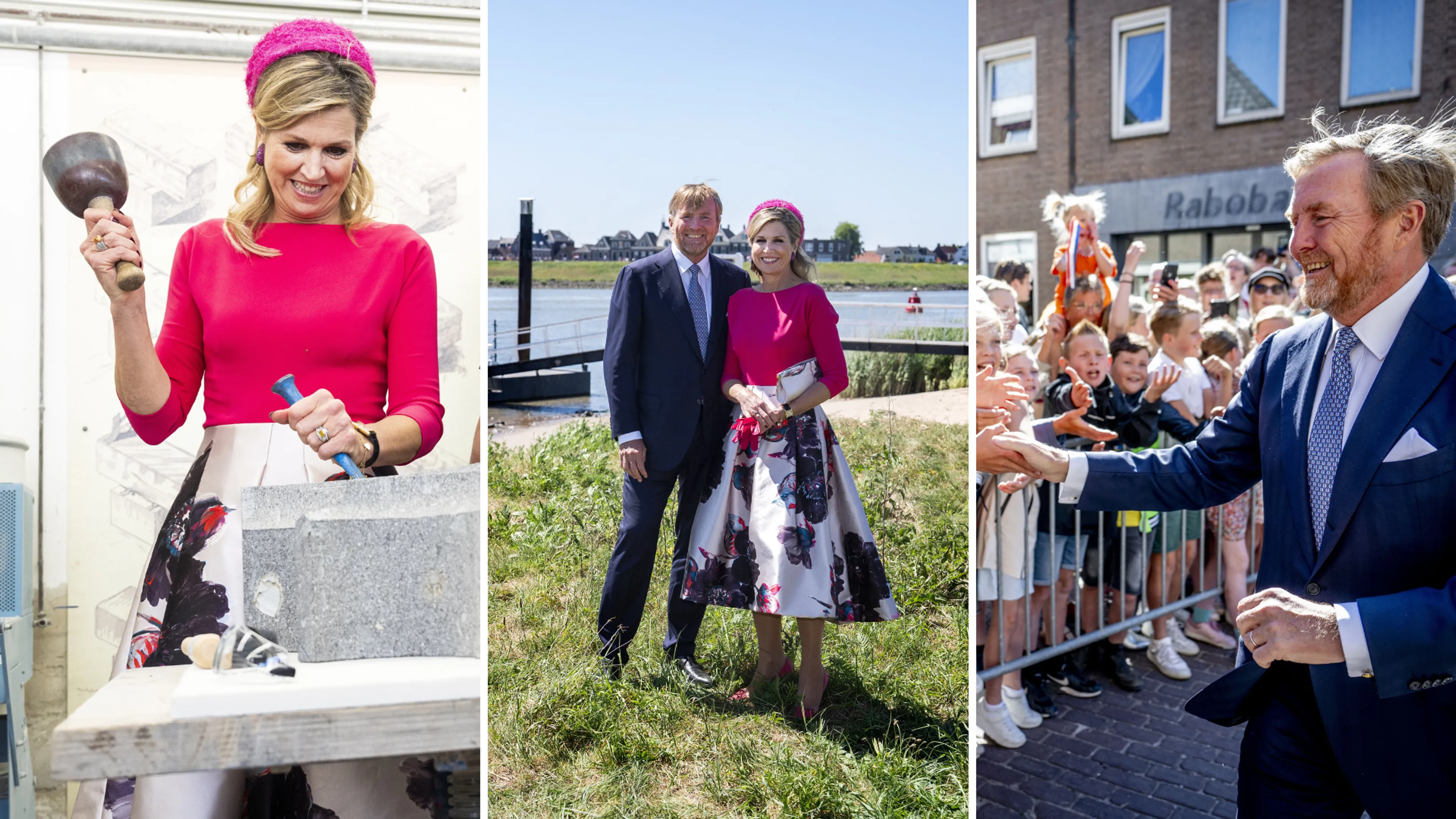 Dit zijn de leukste foto's van het streekbezoek aan Lopikerwaard en Vijfheerenlanden