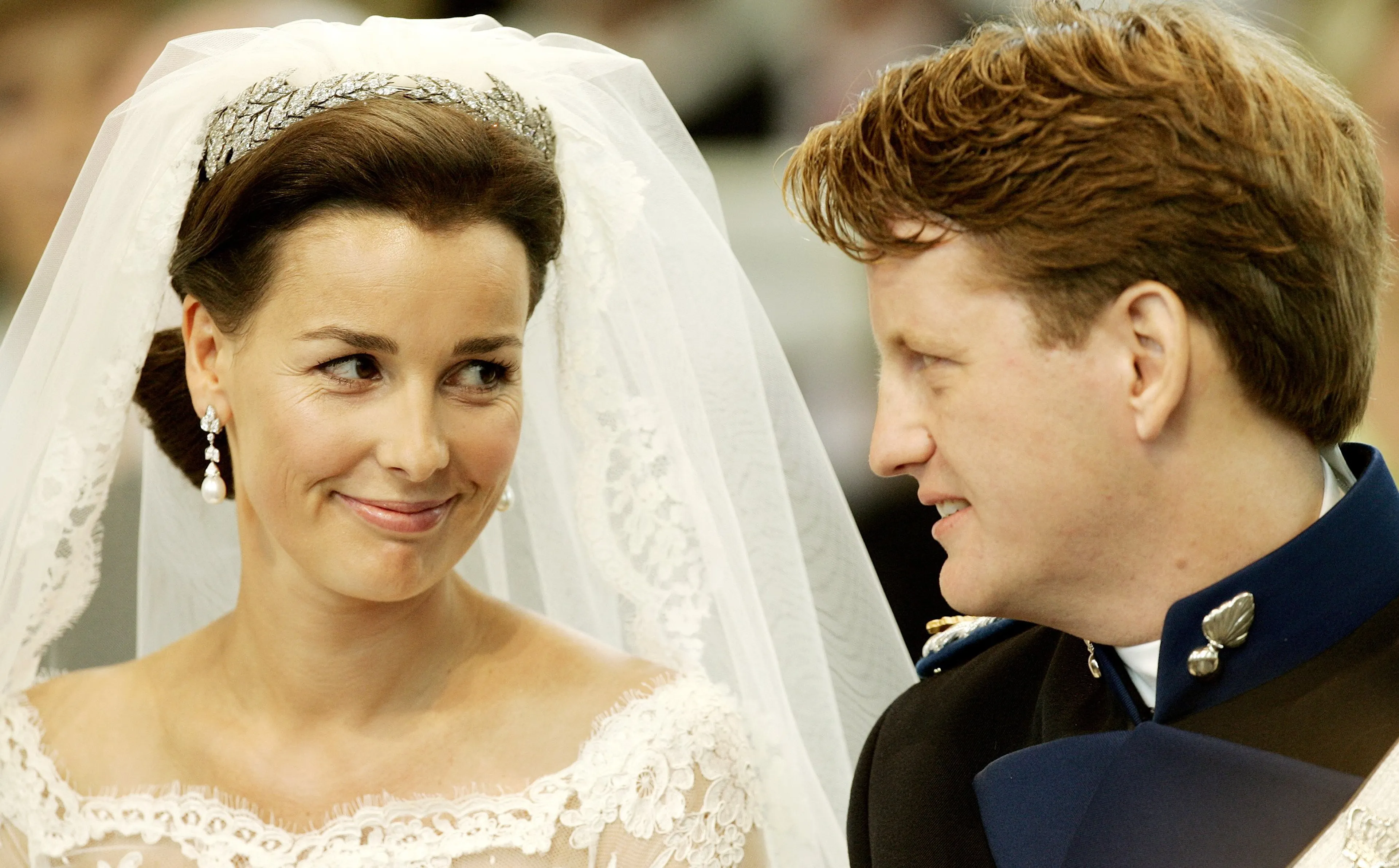 Anita trouwt in 2005 met prins Pieter-Christiaan.
