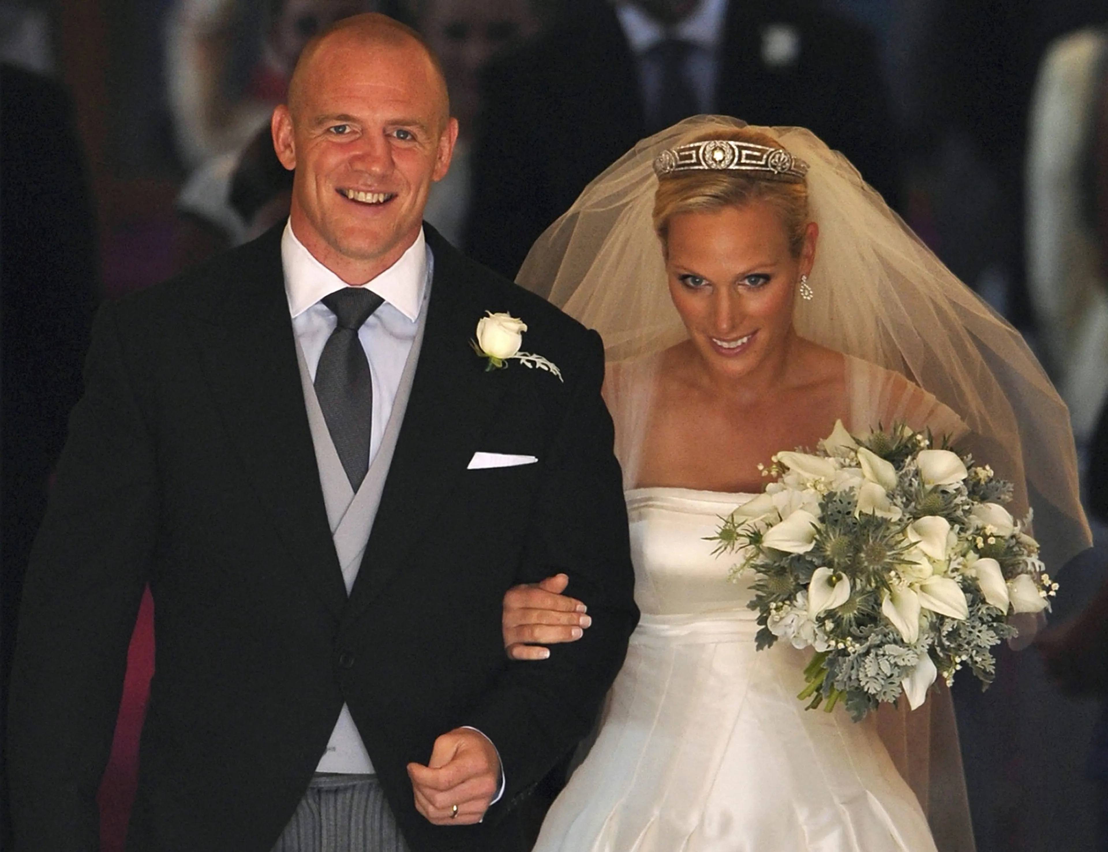 Het huwelijksdiadeem van Zara Tindall (2011).
