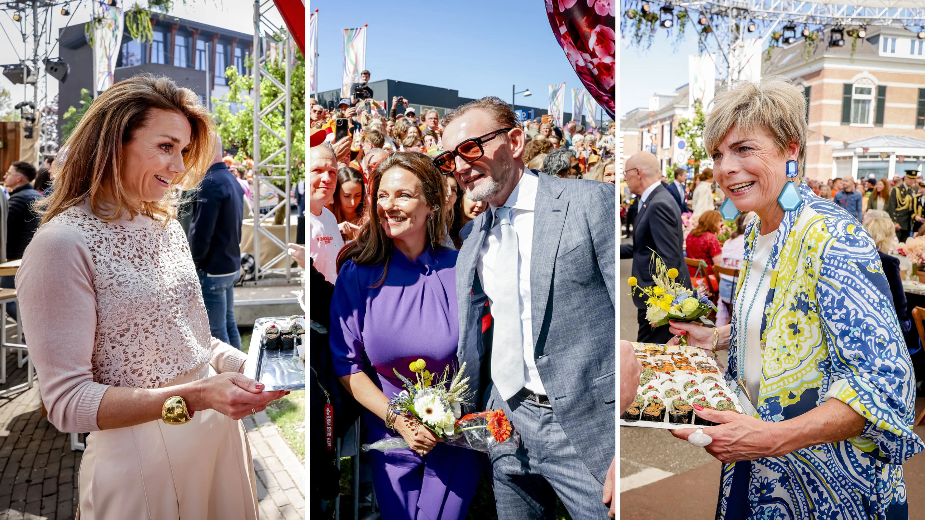 Kleur blauw voert de boventoon tijdens Koningsdag 2025 in Doetinchem