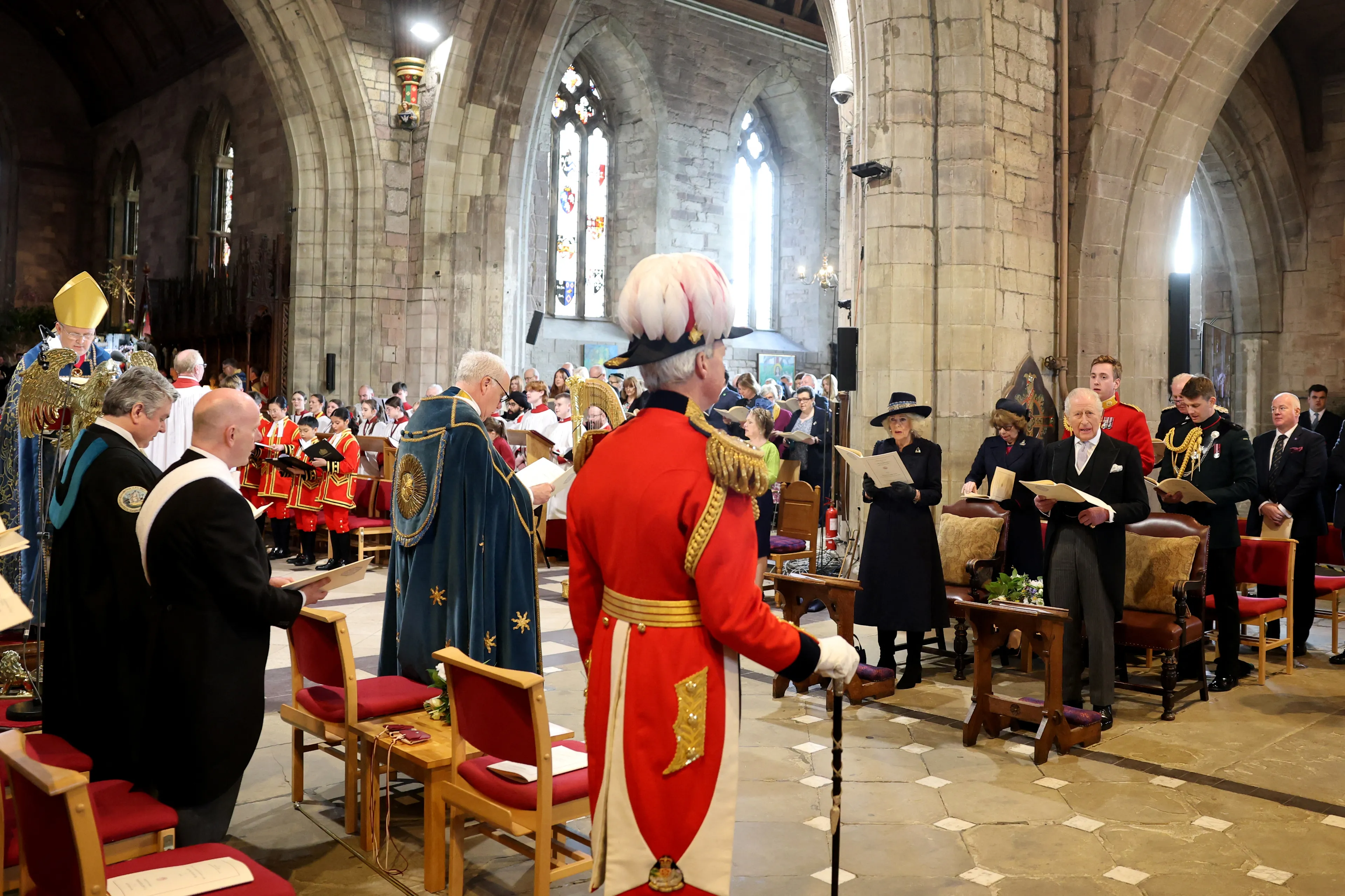 De Royal Maundy Service vindt jaarlijks plaats op Witte Donderdag.
