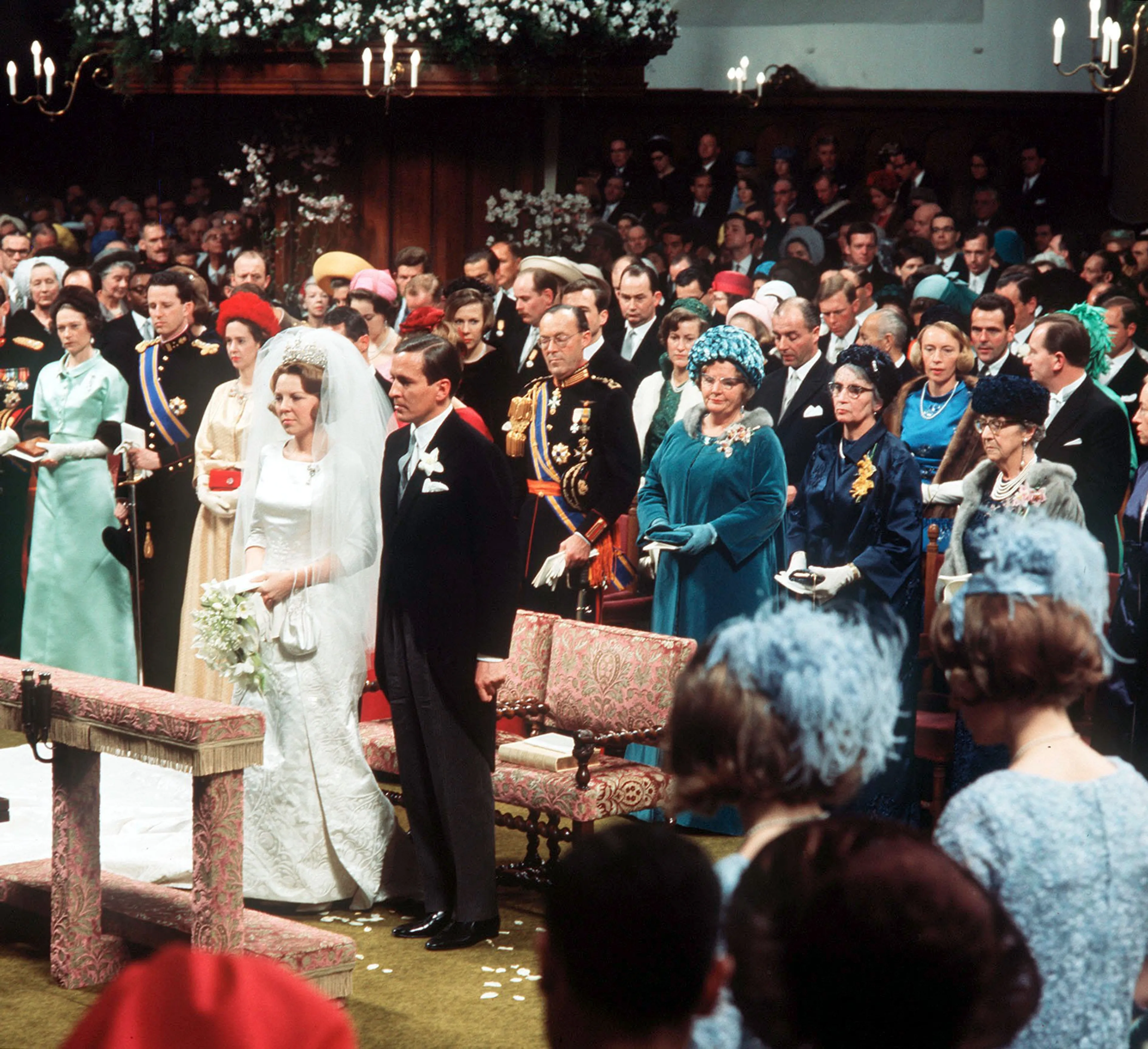 De bruiloft vindt plaats in de Westerkerk in Amsterdam.