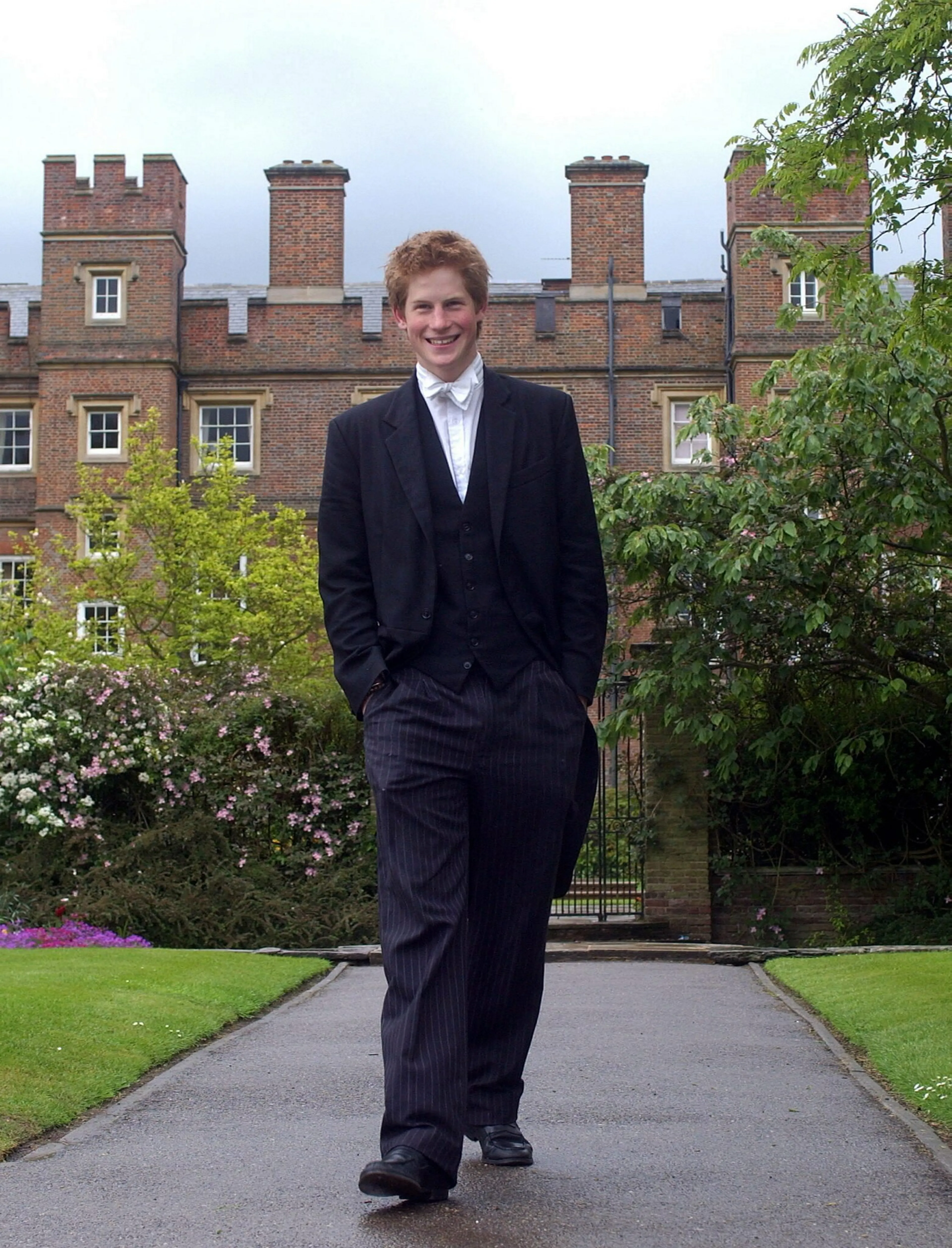Prins Harry op Eton.