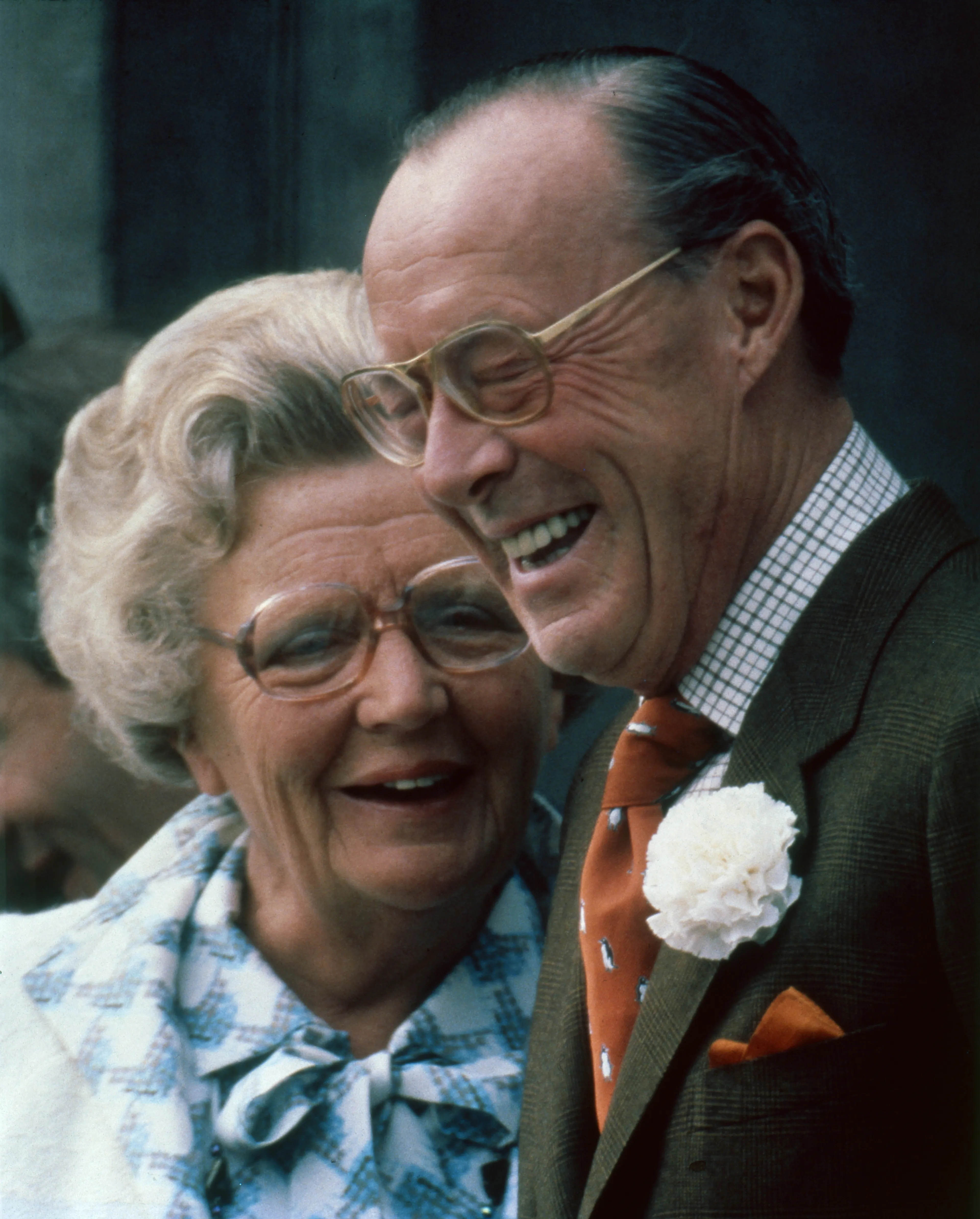 Koningin Juliana en prins Bernhard.