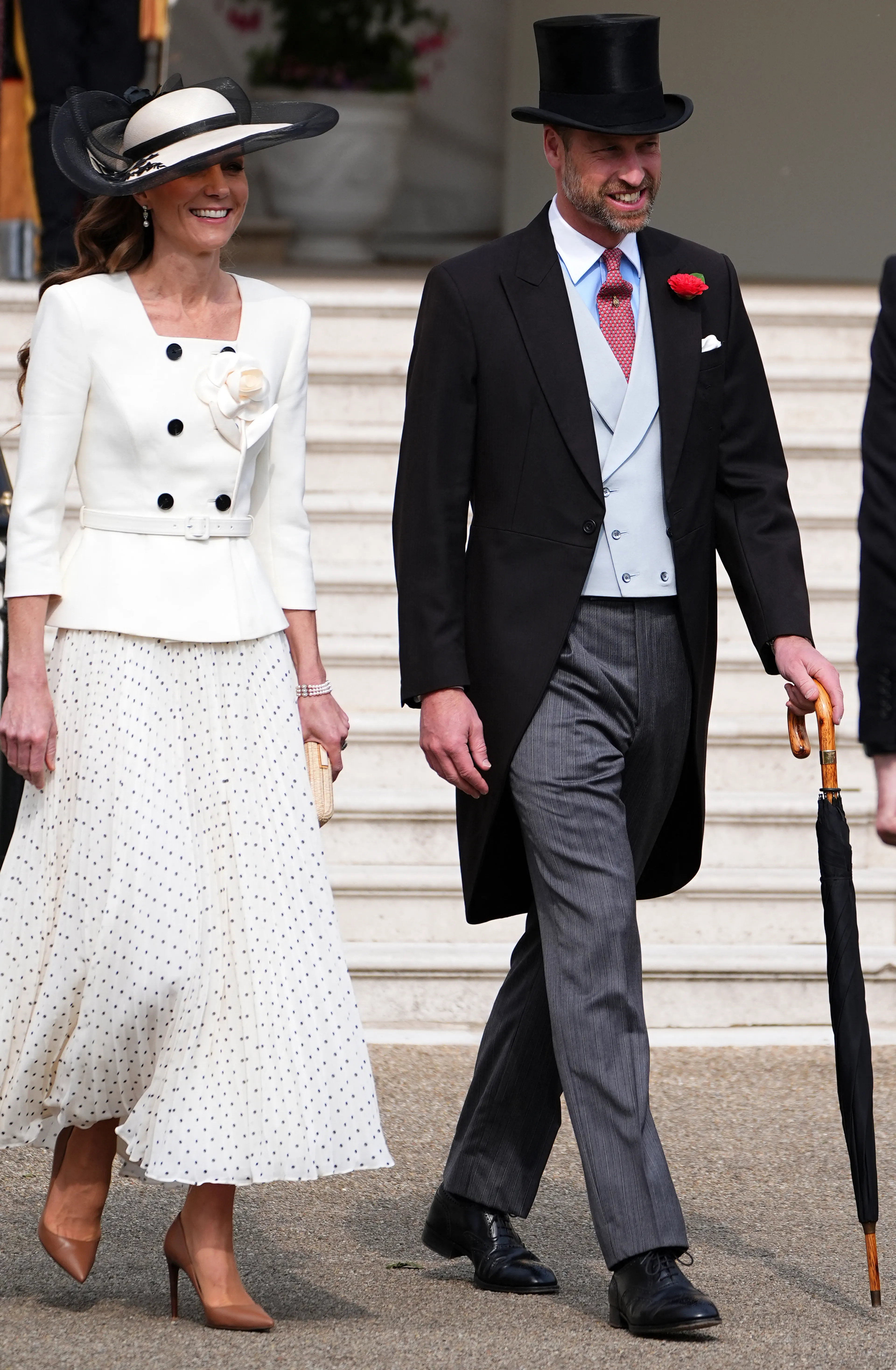 Het is het eerste tuinfeest van de prins en prinses van Wales van dit jaar.