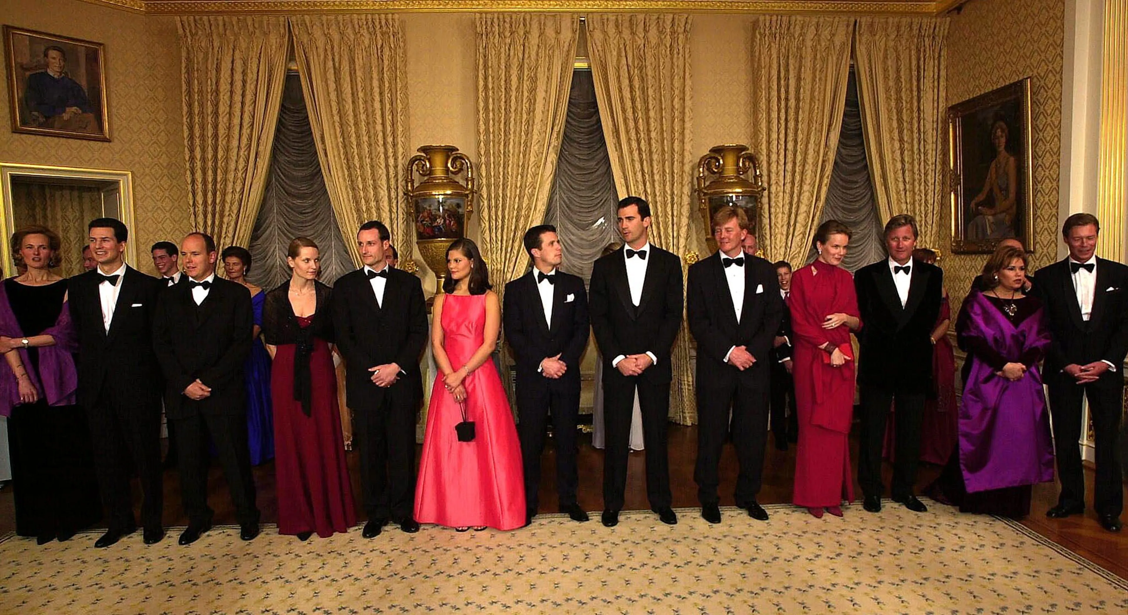 De Europese troonopvolgers op een rij.