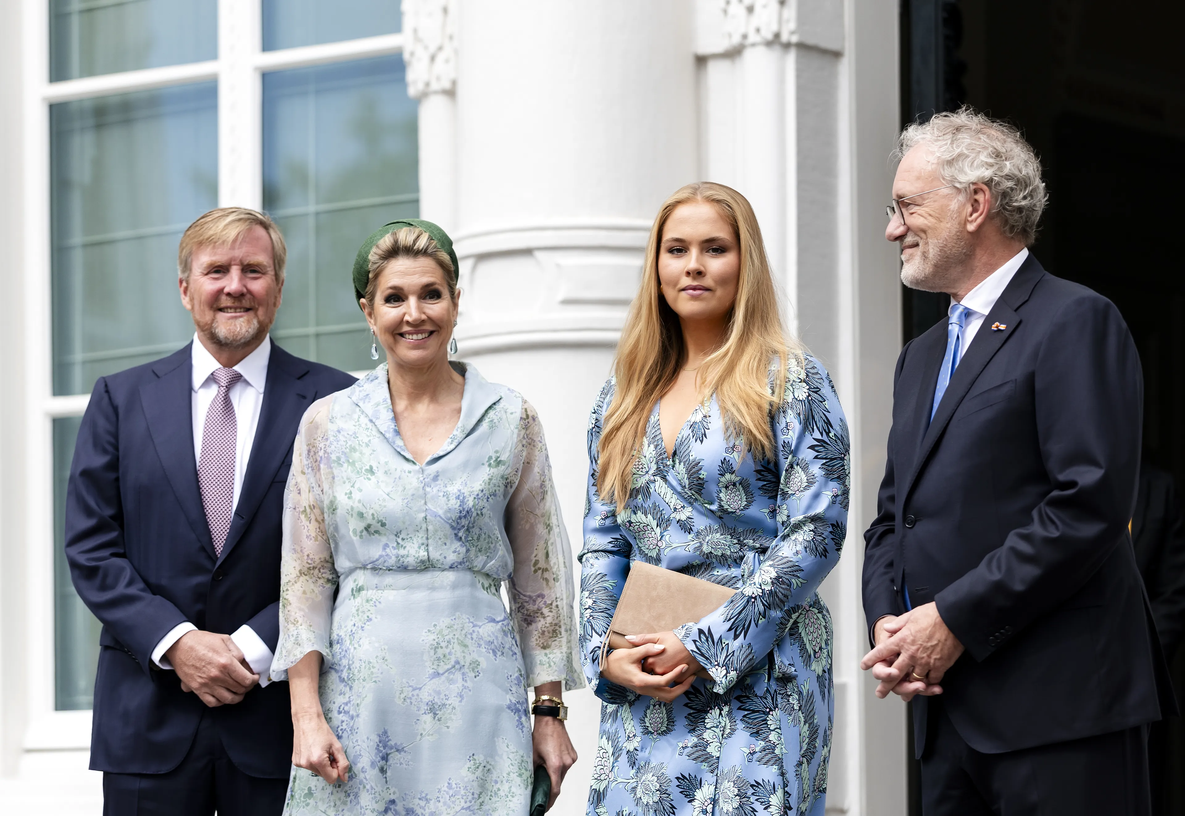 Prinses Amalia is terug op de plek waar ze haar koninklijke carrière 4,5 jaar geleden begon