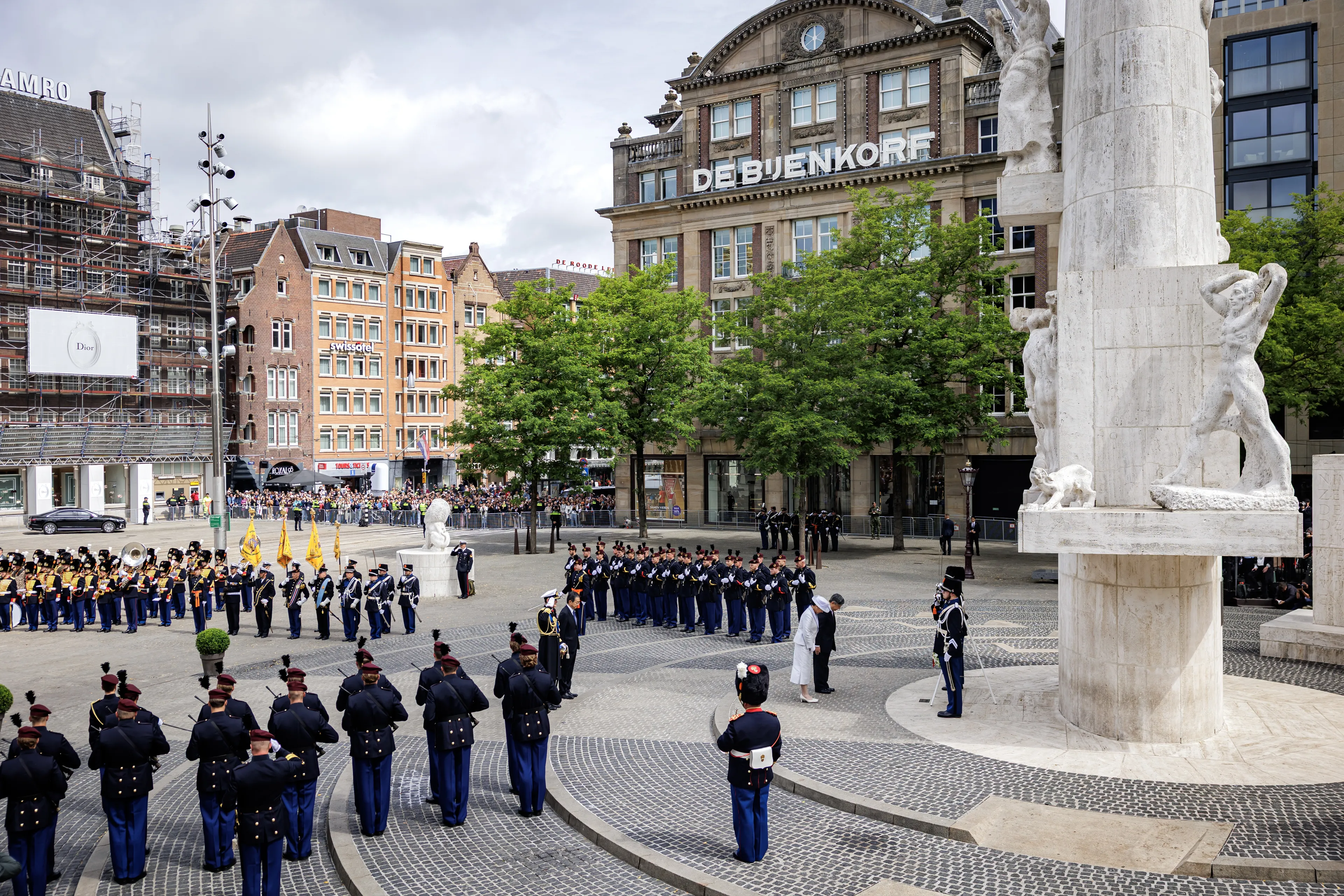 Het Nationaal Monument op de Dam.