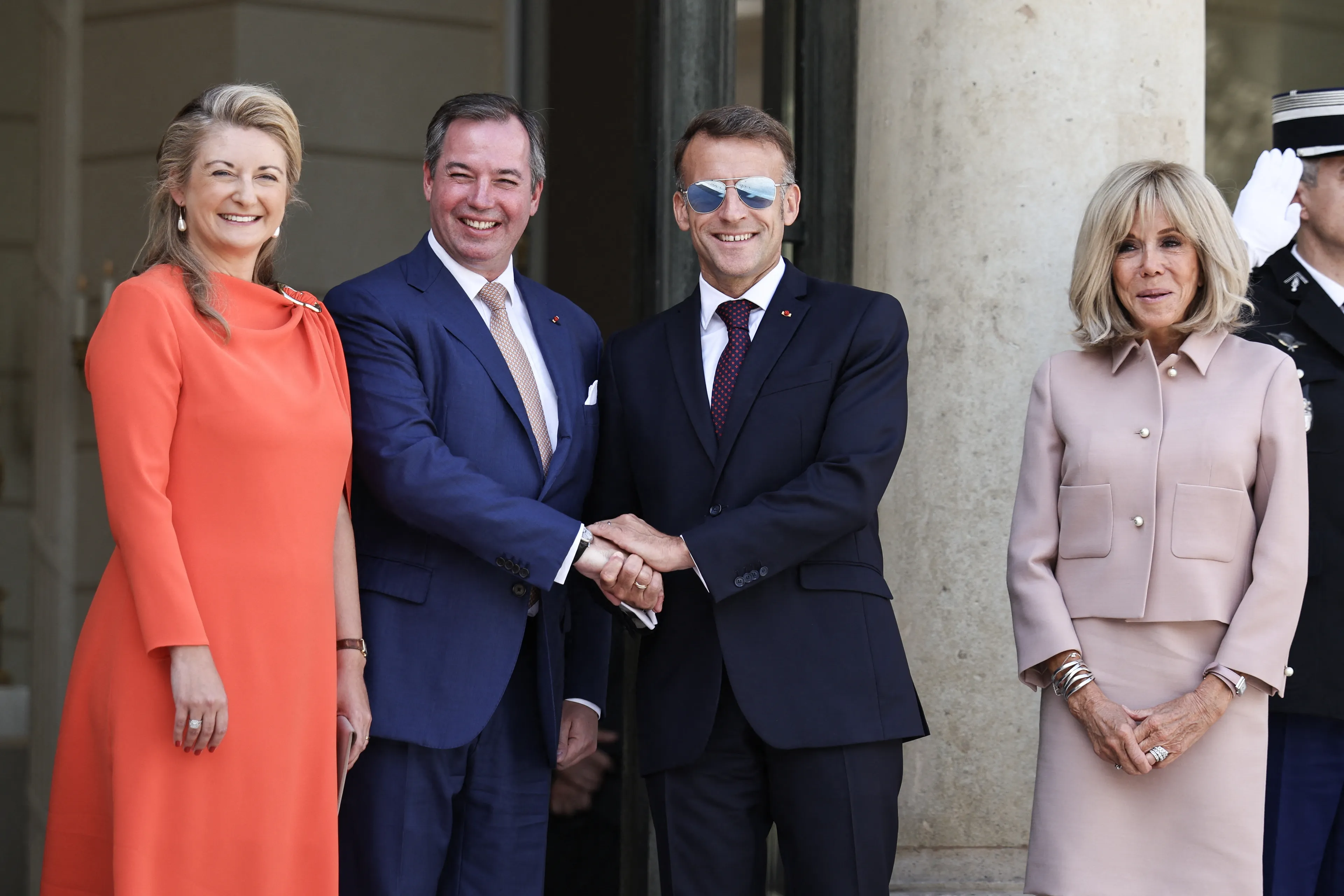 Guillaume en Stéphanie zijn nét als het Thaise koningspaar in Frankrijk