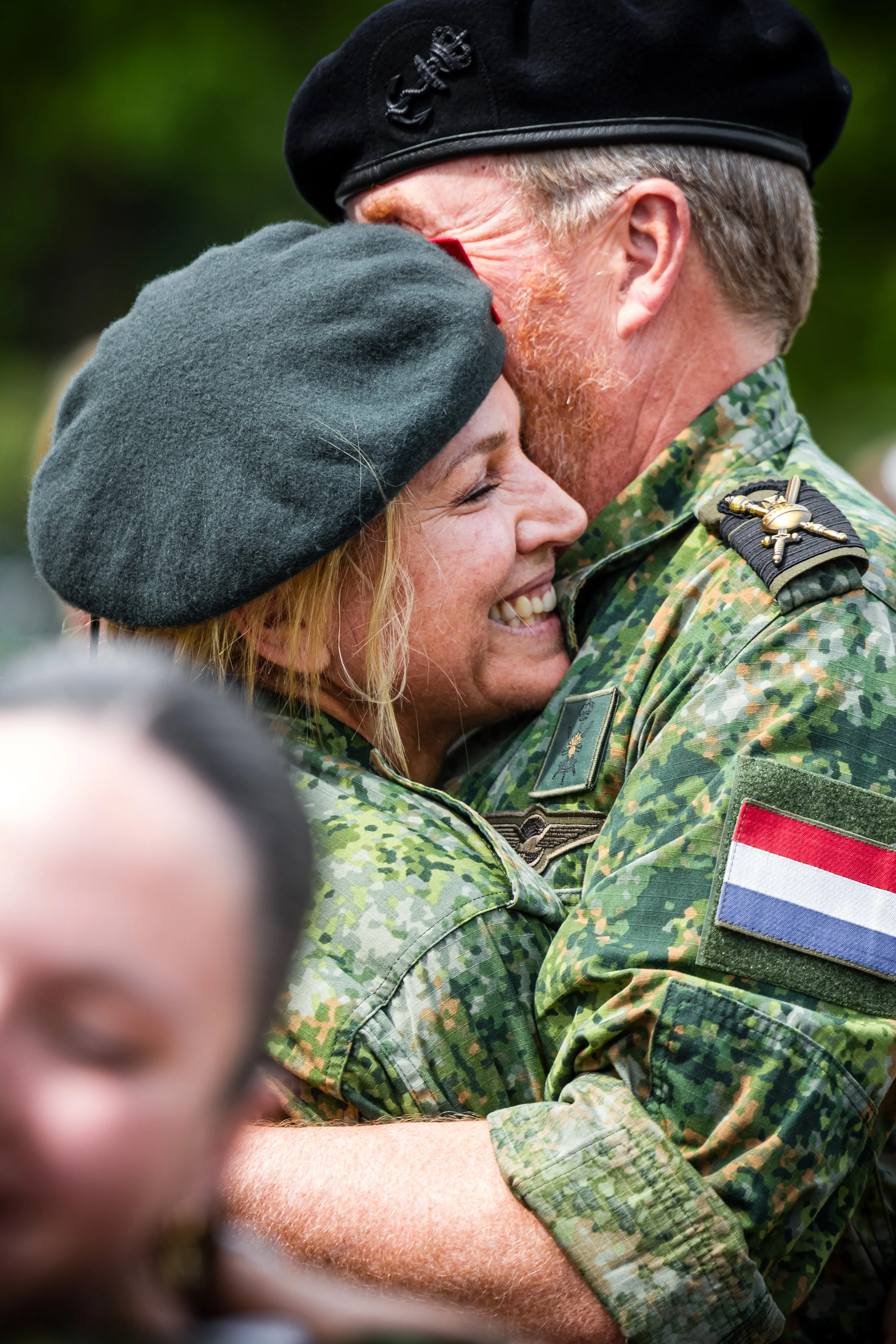 Samen met koning Willem-Alexander.