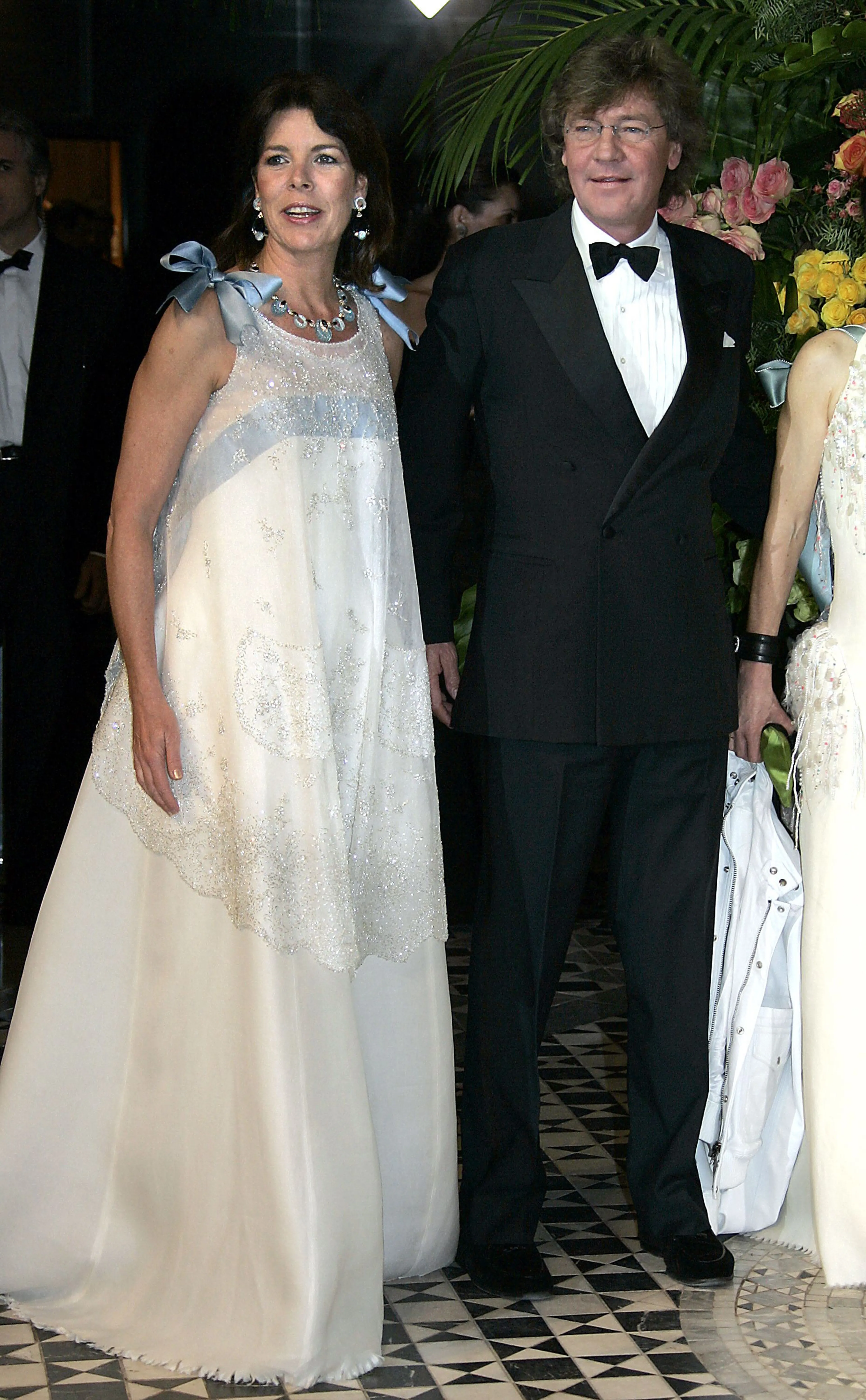 Prinses Caroline en haar echtgenoot prins Ernst-August (2005).