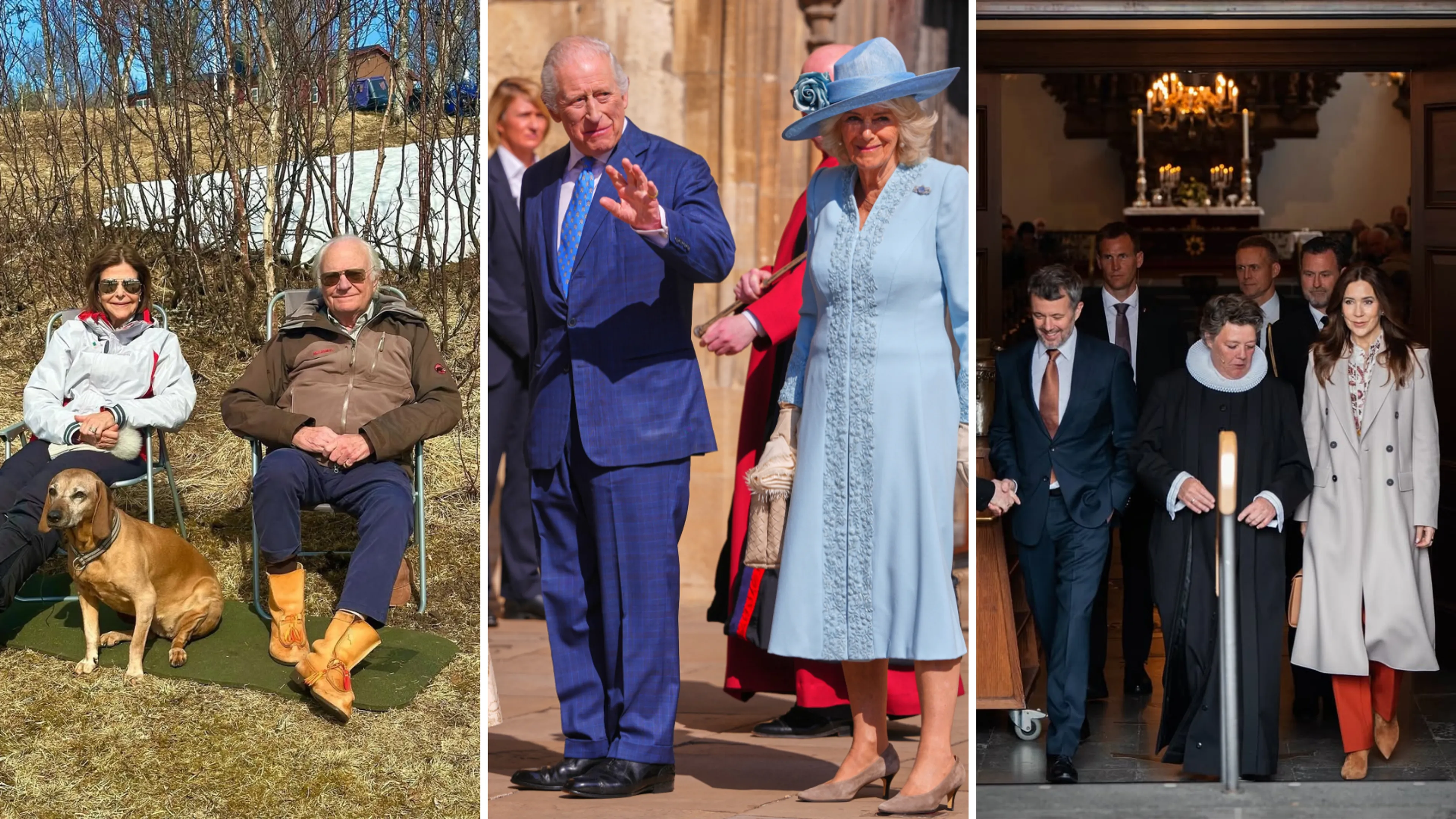 Lekker kijken: zó vierden de royals Pasen in 2025