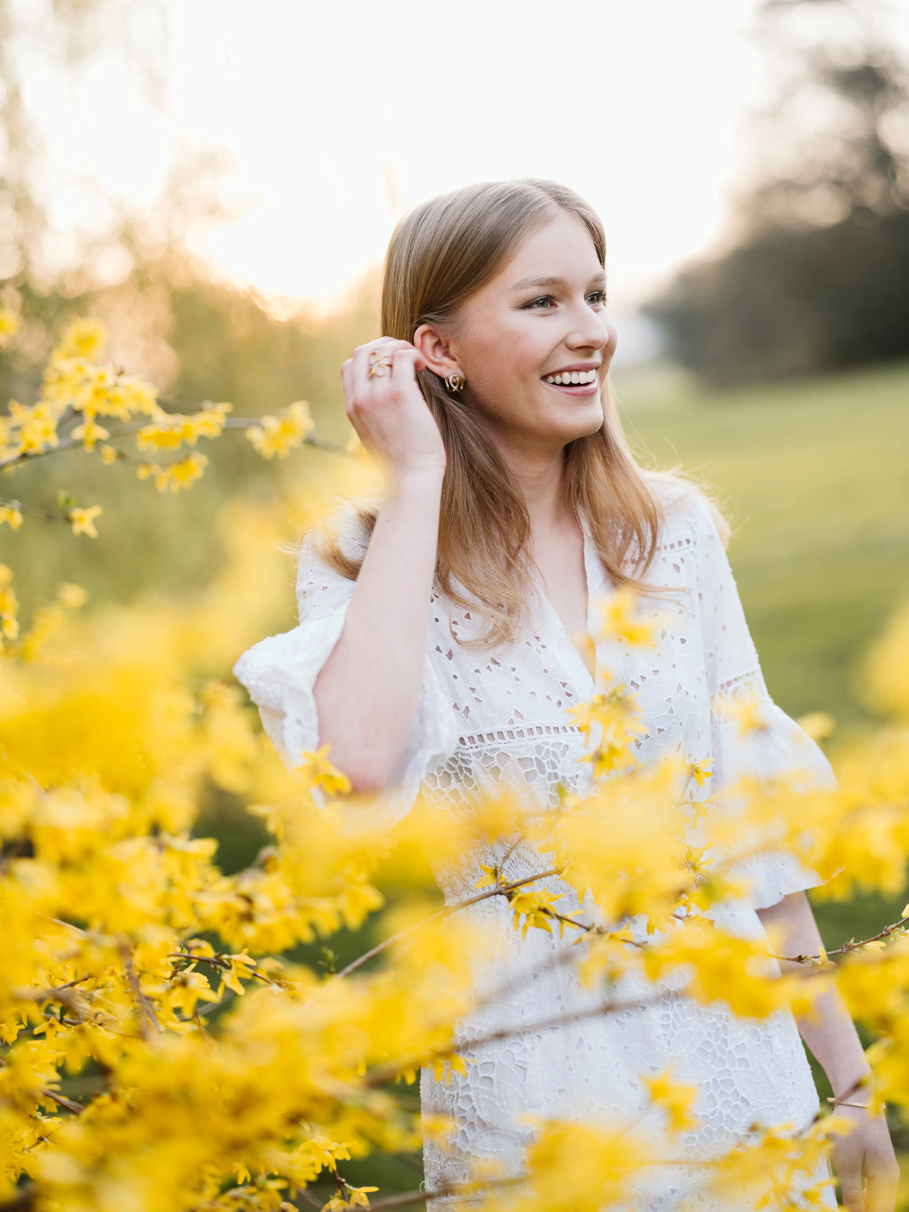 Een foto uit de bloeiende tuin.