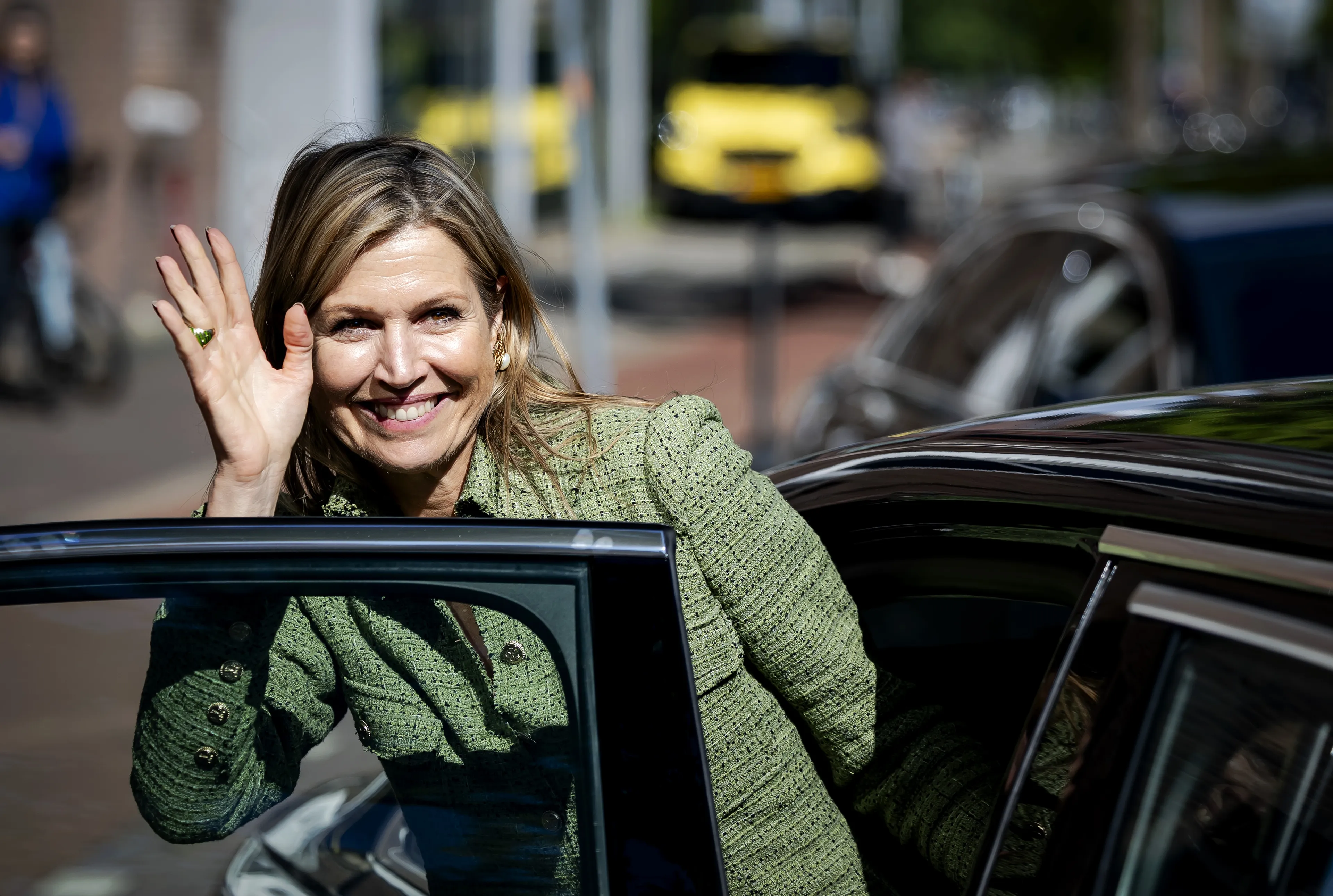 Wist je dat je aan de vlag op de auto's kunt zien welke Oranje erin zit?