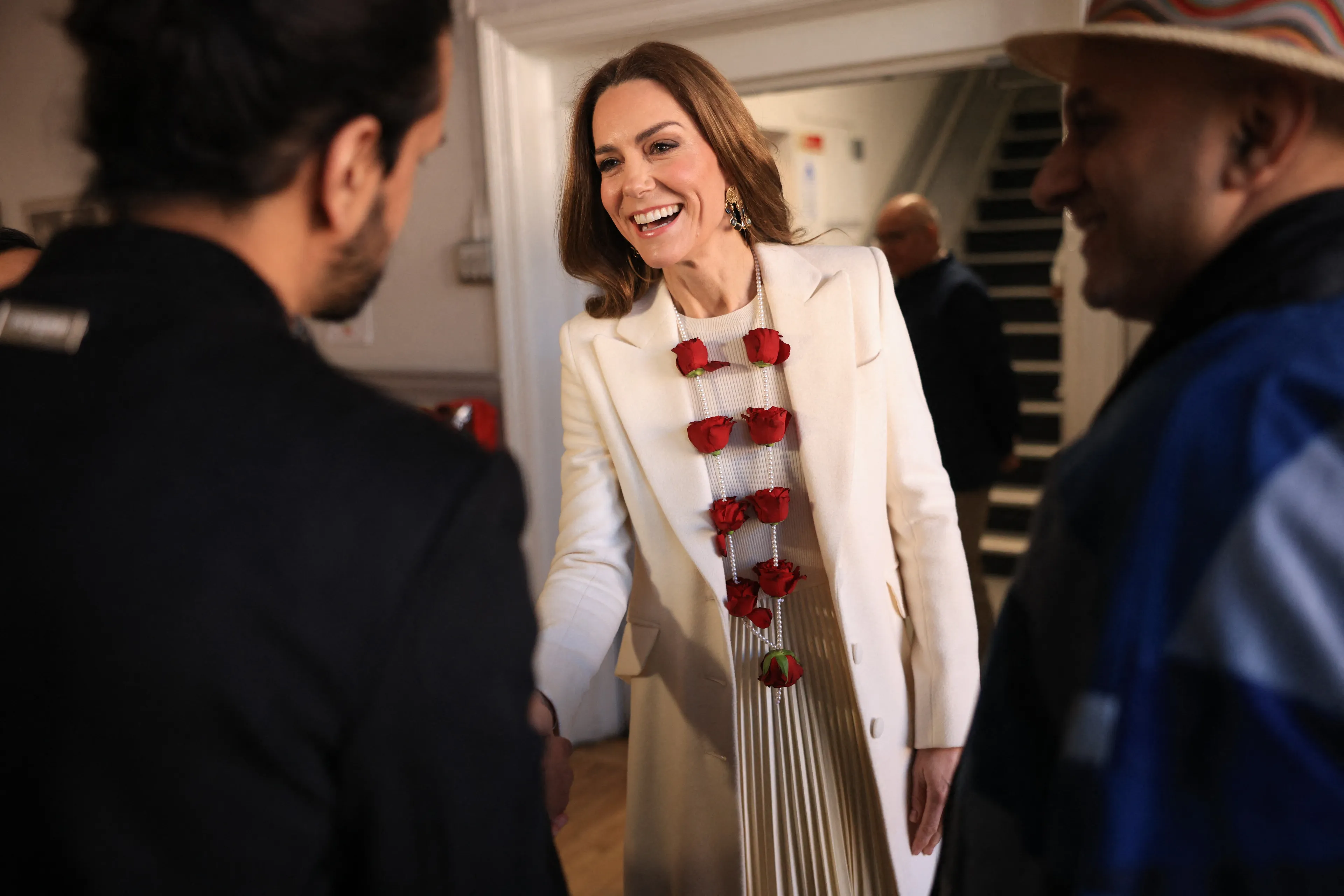 De glimlach ging niet meer van haar hoofd.