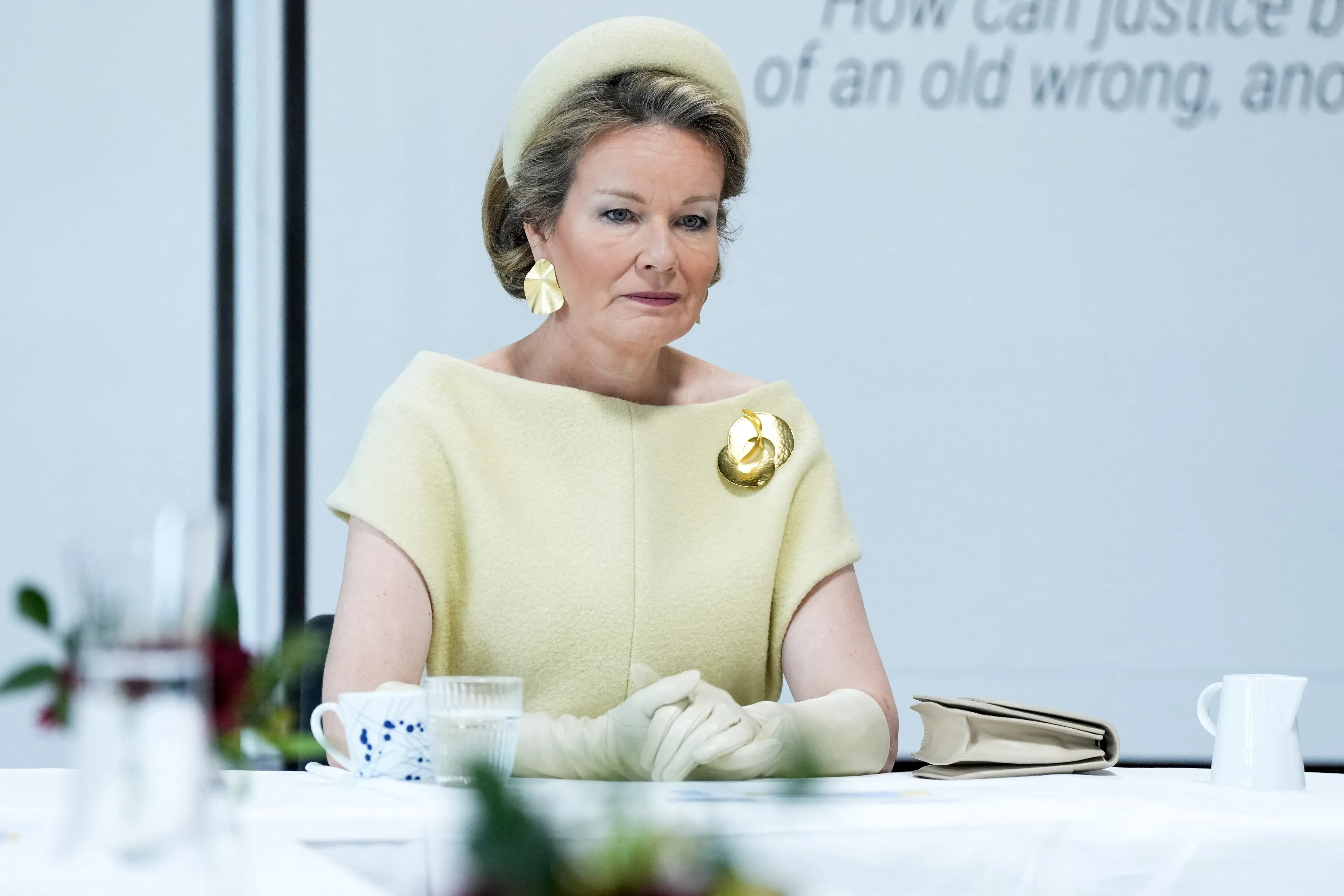 Koningin Mathilde.