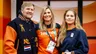Baseball jack en sneakers: koningspaar en prinses Amalia bezoeken TeamNL Huis