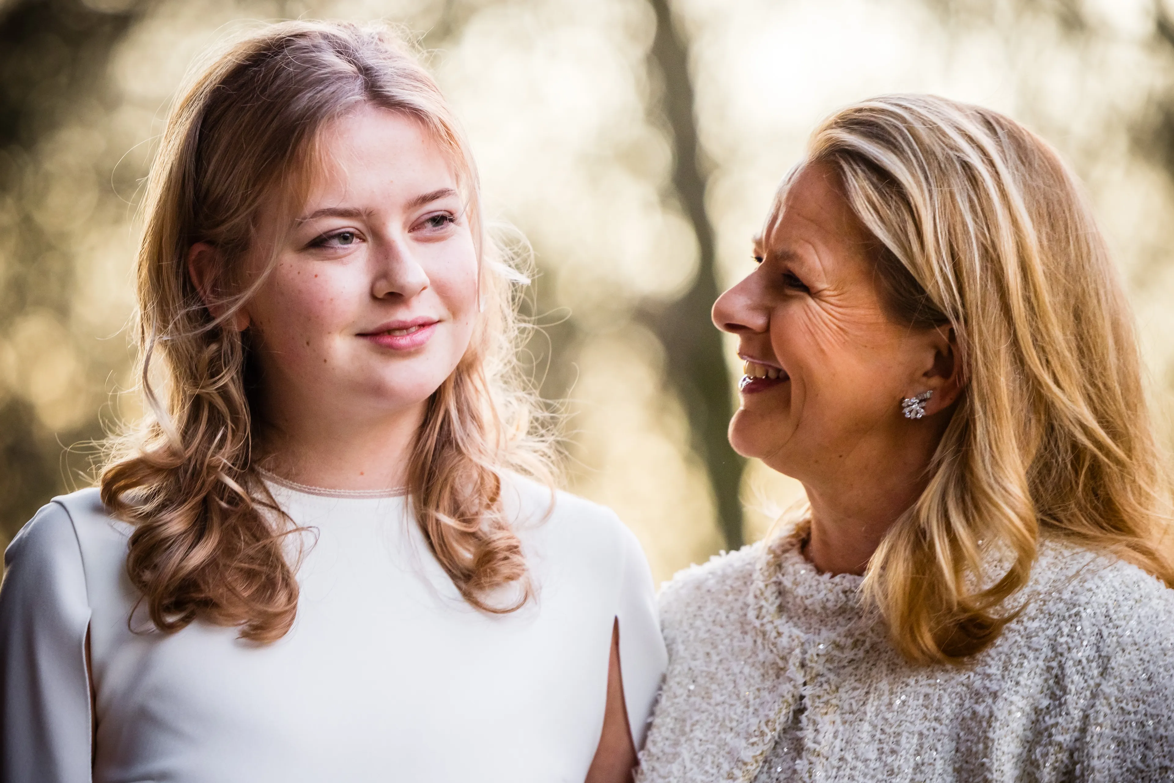 Zaria ging mee met haar moeder naar de uitreiking van de prins Friso Ingenieursprijs.