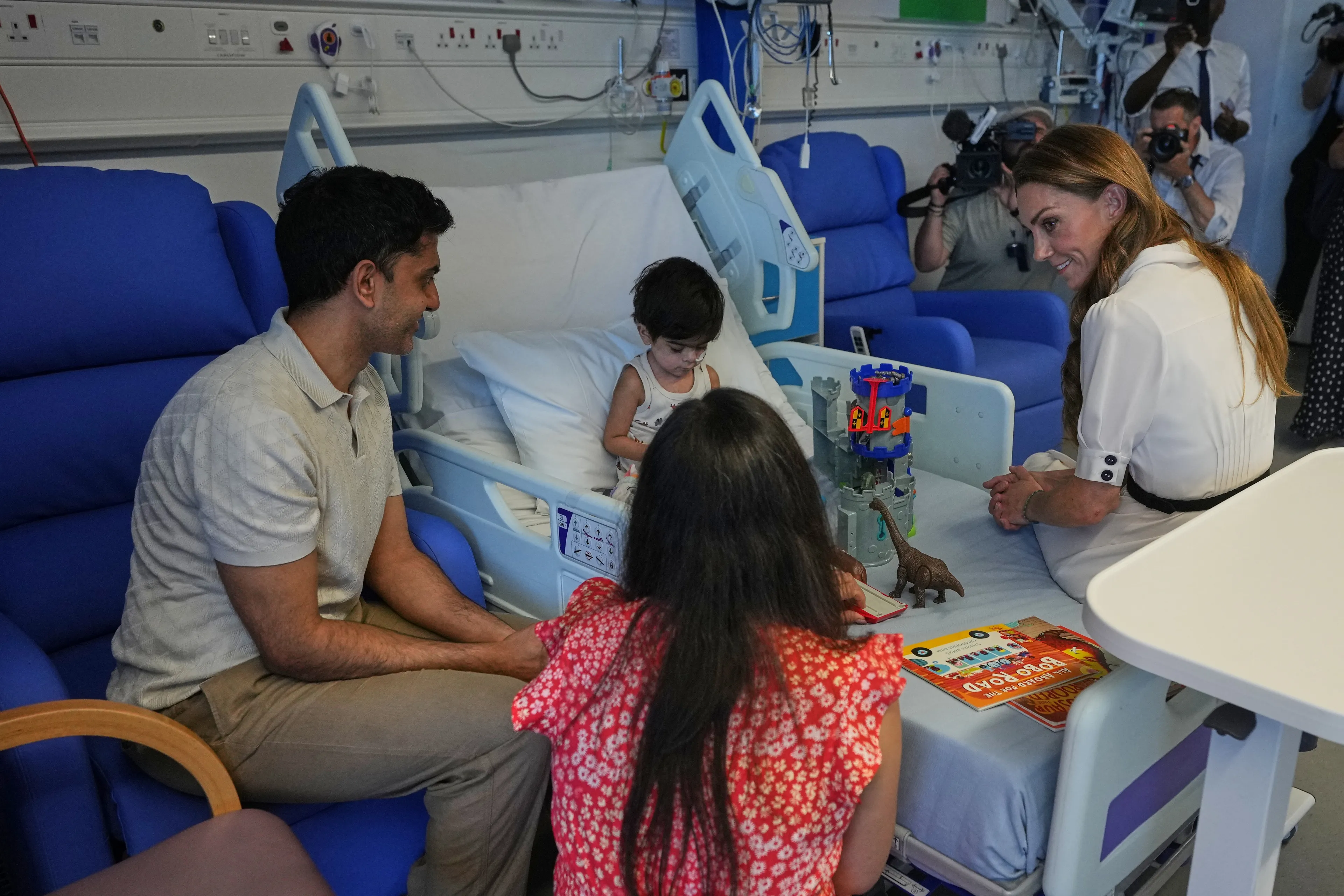 Catherine ontmoette de jonge Arjun en zijn familie.