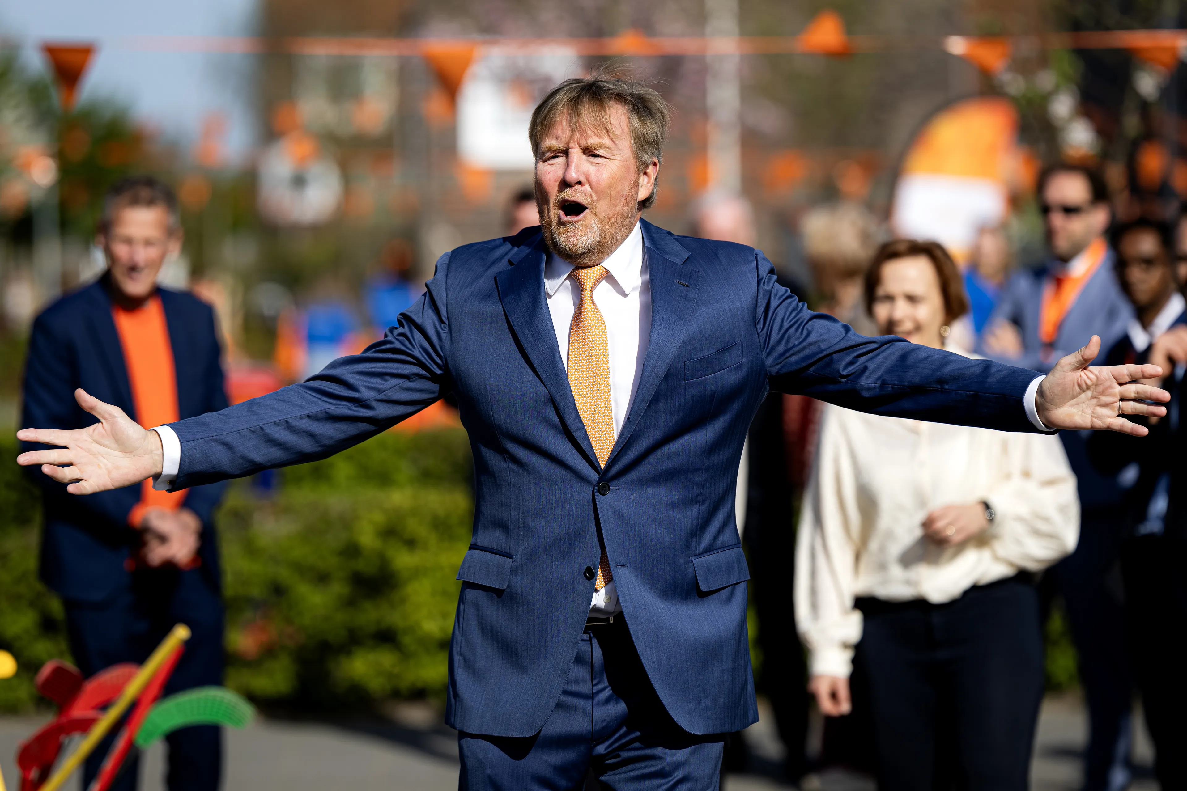 Enthousiaste koning Willem-Alexander geeft startschot voor Koningsspelen 2026
