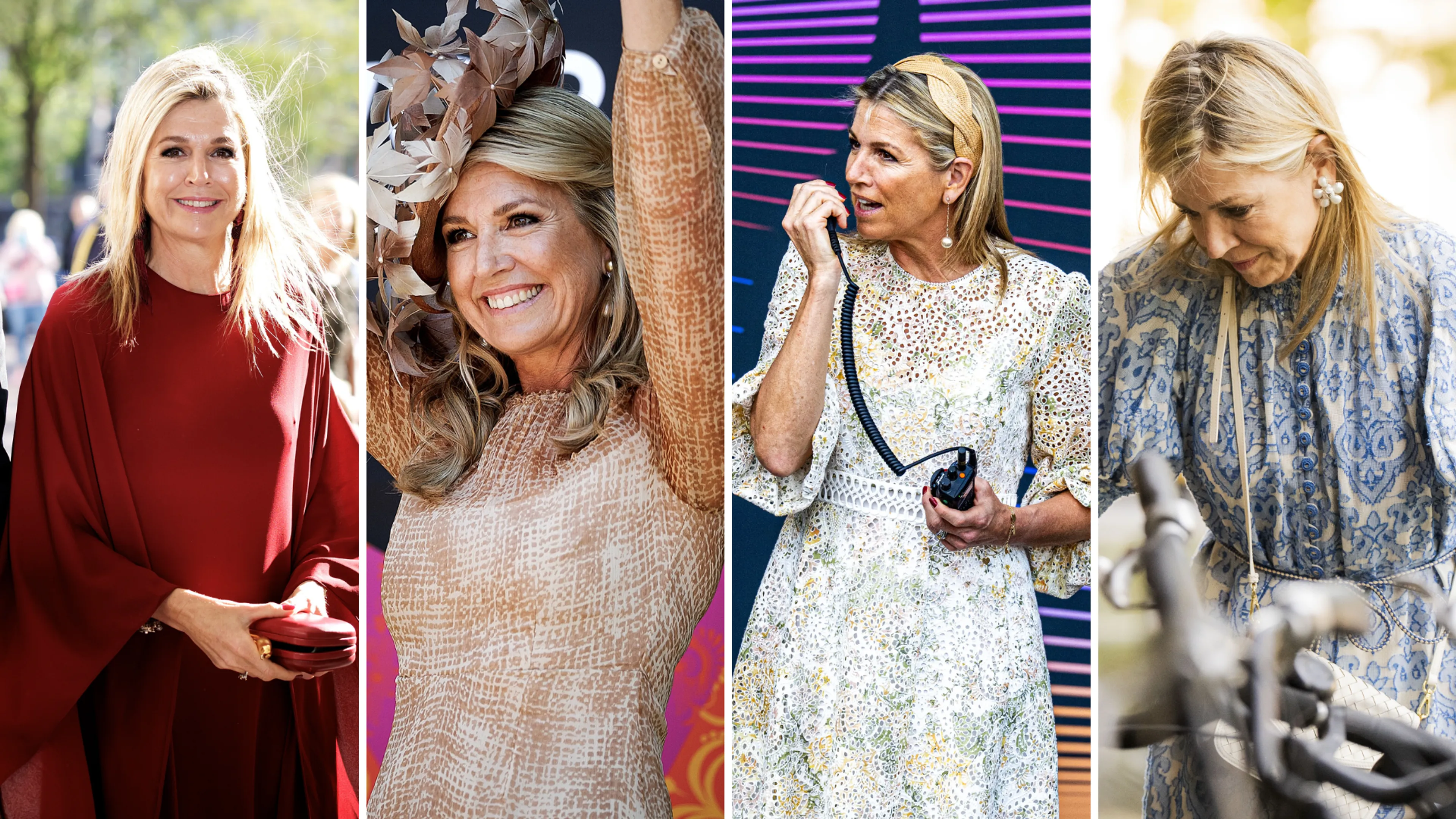 Déze zomerse outfits droeg koningin Máxima in juli