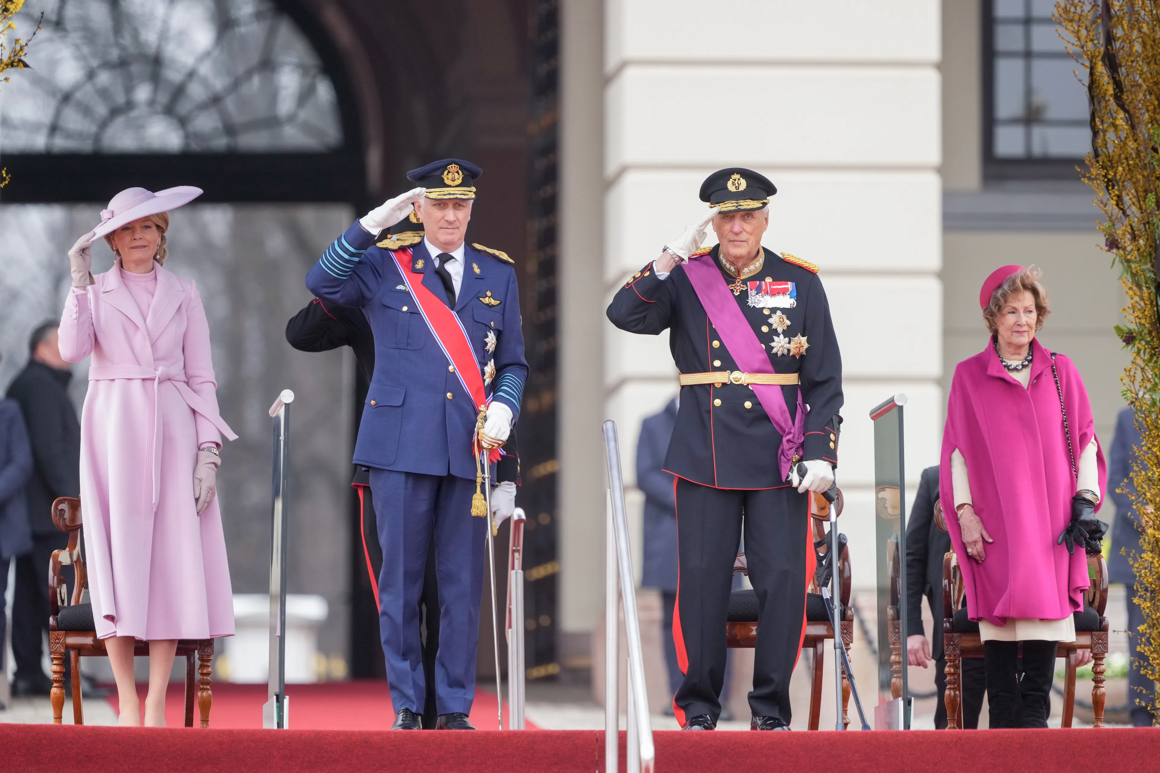 Staatsbezoek van start: Noors koningspaar ontvangt koning Filip en koningin Mathilde, Mette-Marit er tóch bij