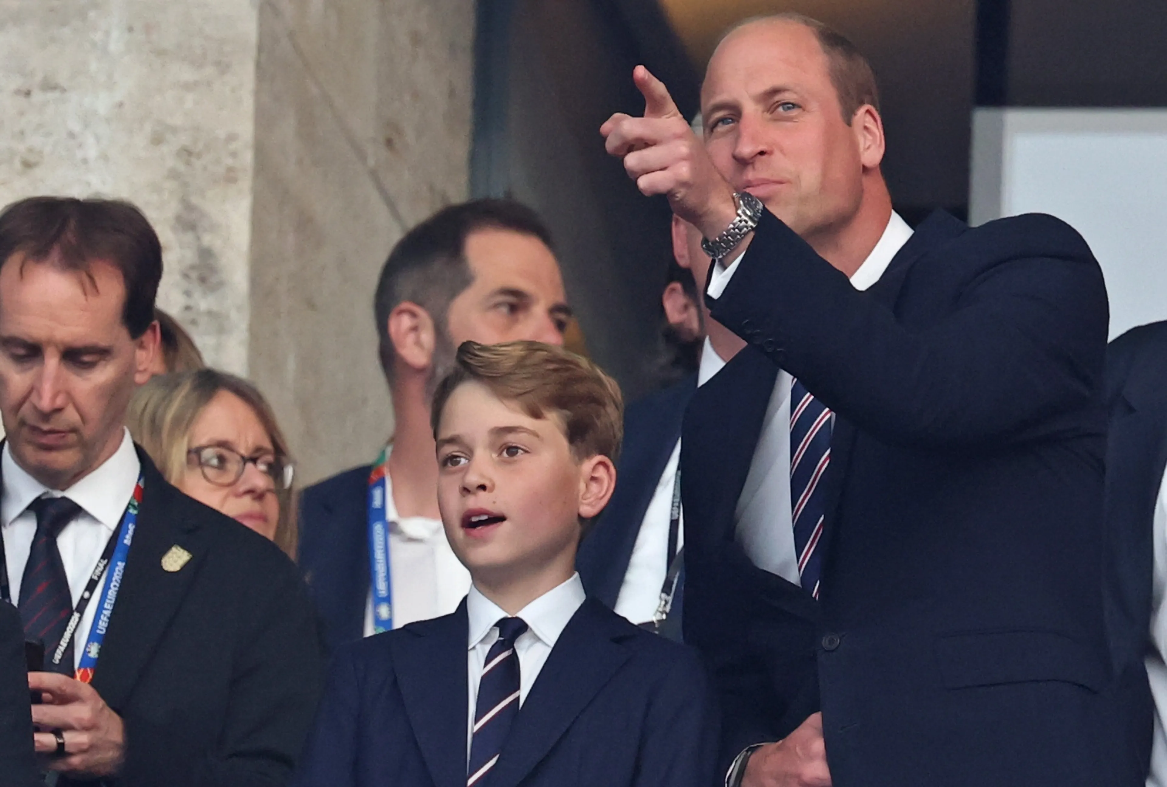 William laat de sport graag zien aan zijn zoon, prins George.