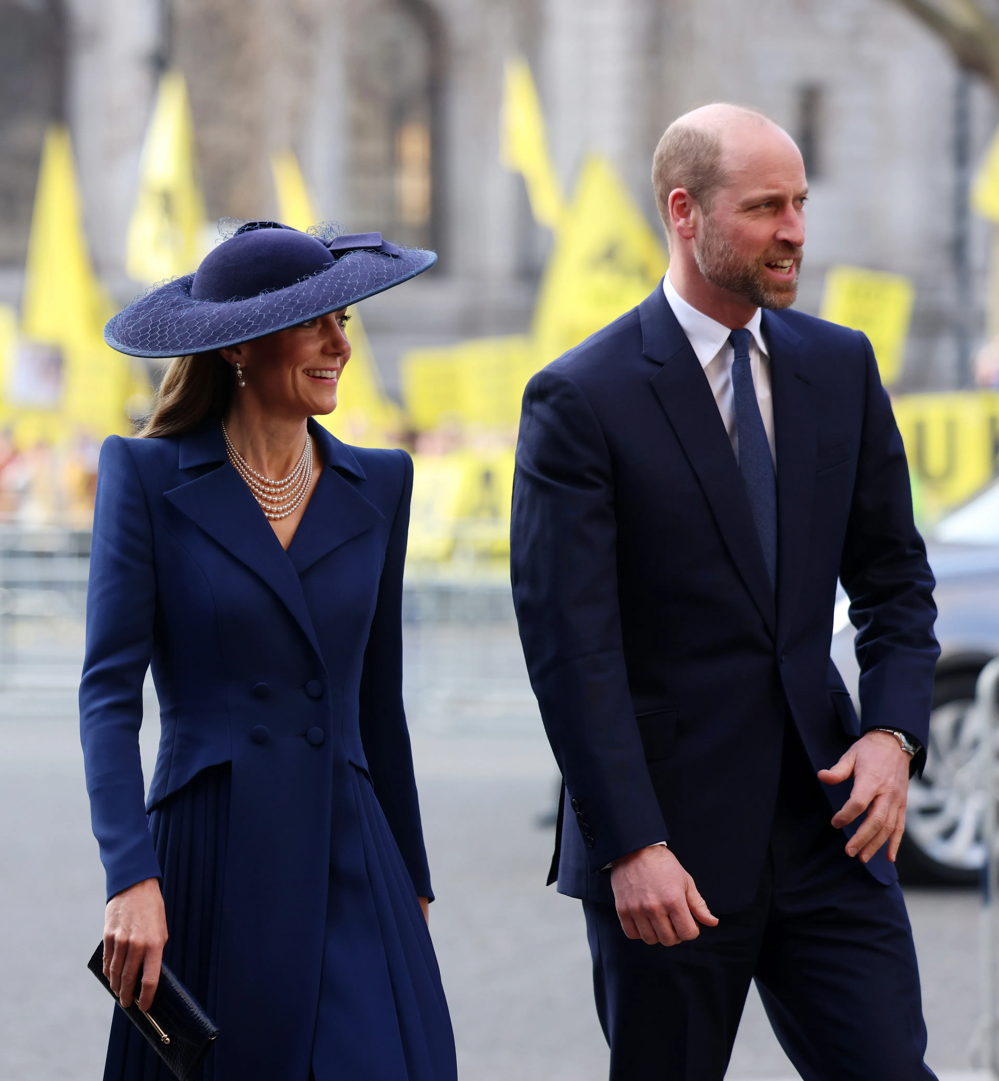 De prins en prinses van Wales.