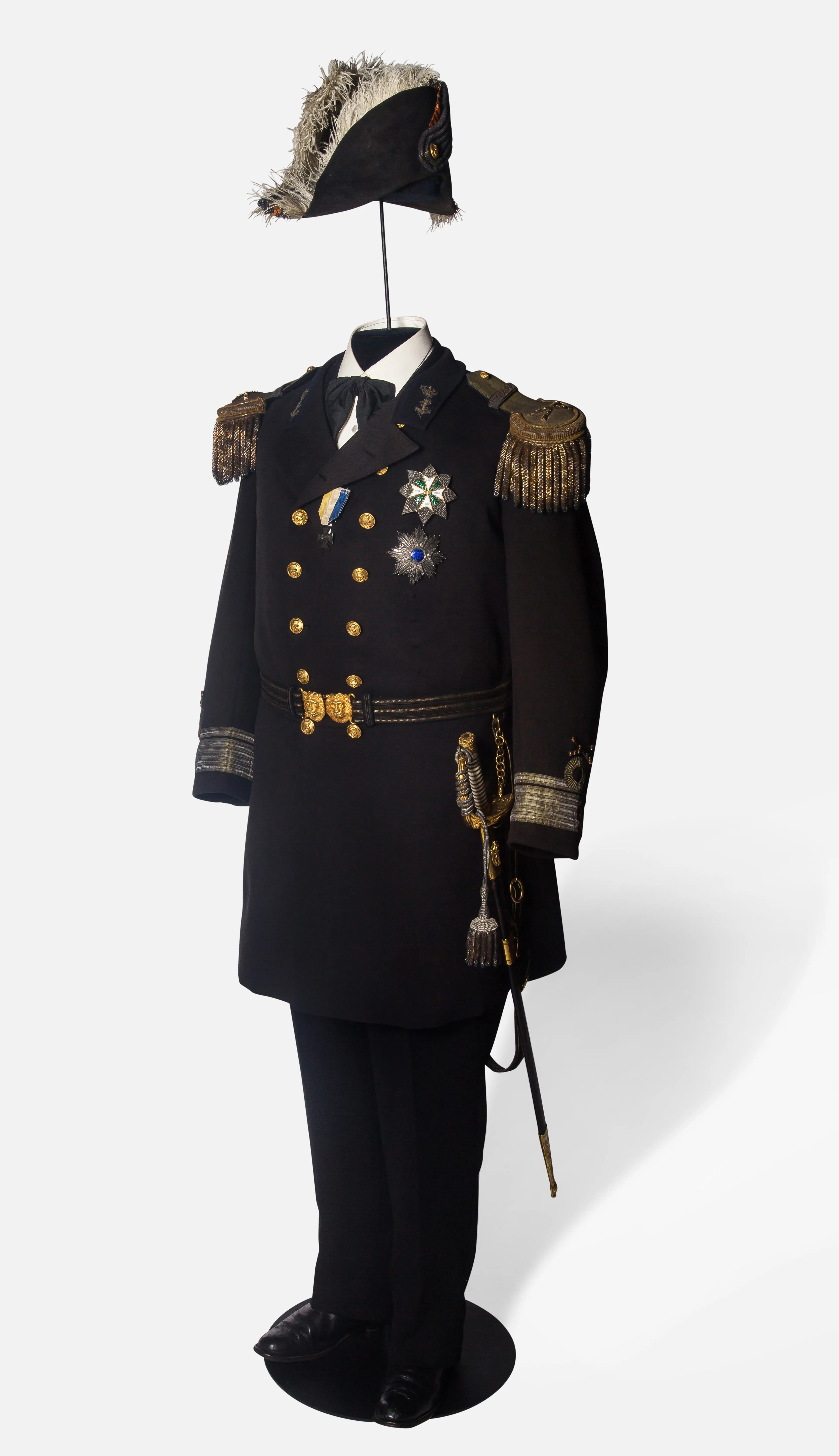 Het uniform van koning Willem III.