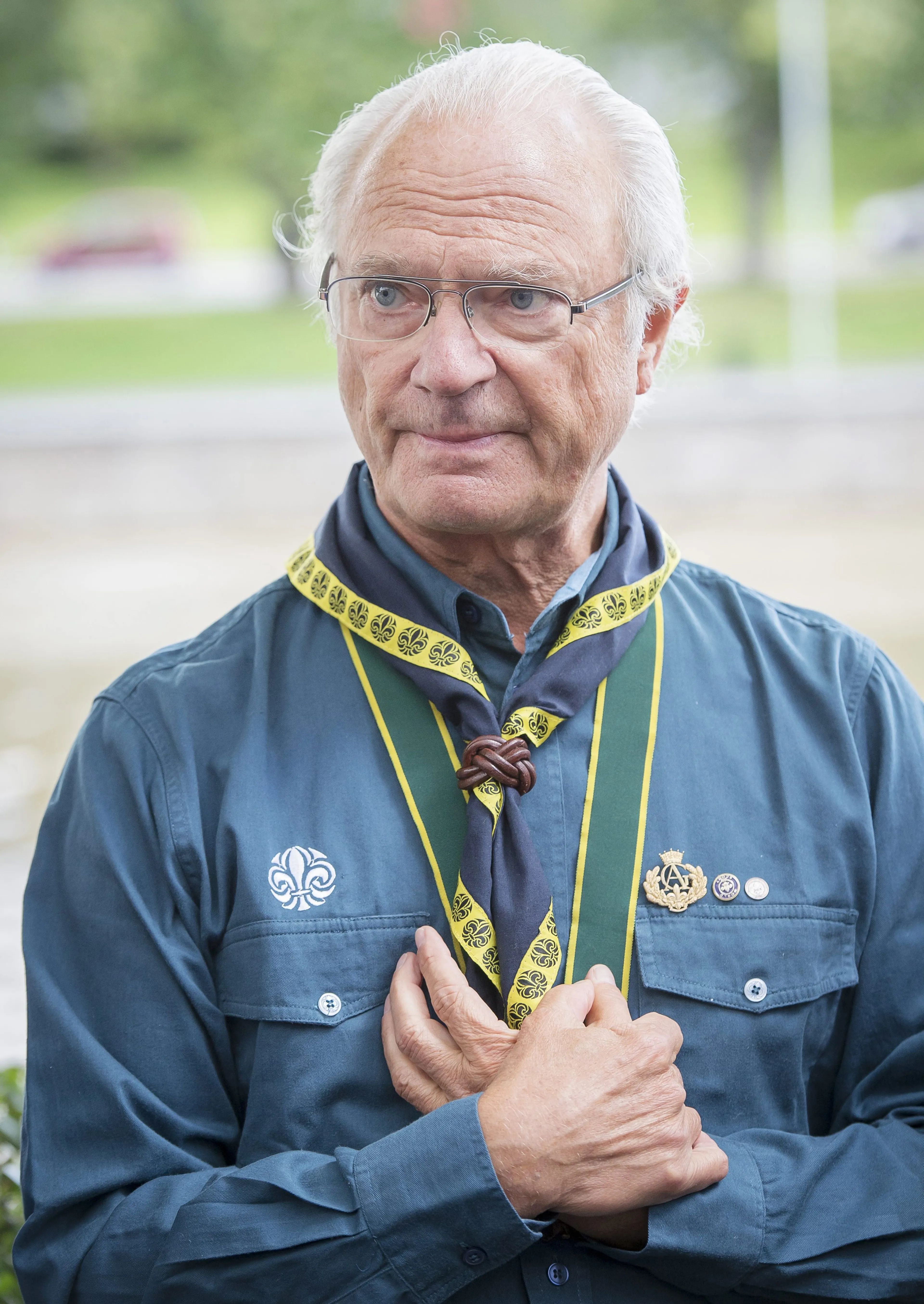 Carl Gustaf is al sinds jonge leeftijd betrokken bij de scouting.